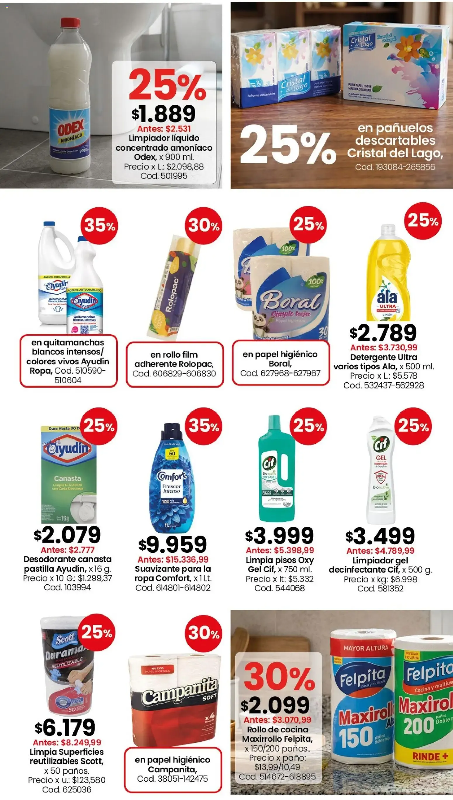 Ofertas de Ofertas Semanales de Perfumería y limpieza 13 de julio al 19 de julio 2026 - Página 2 del catálogo