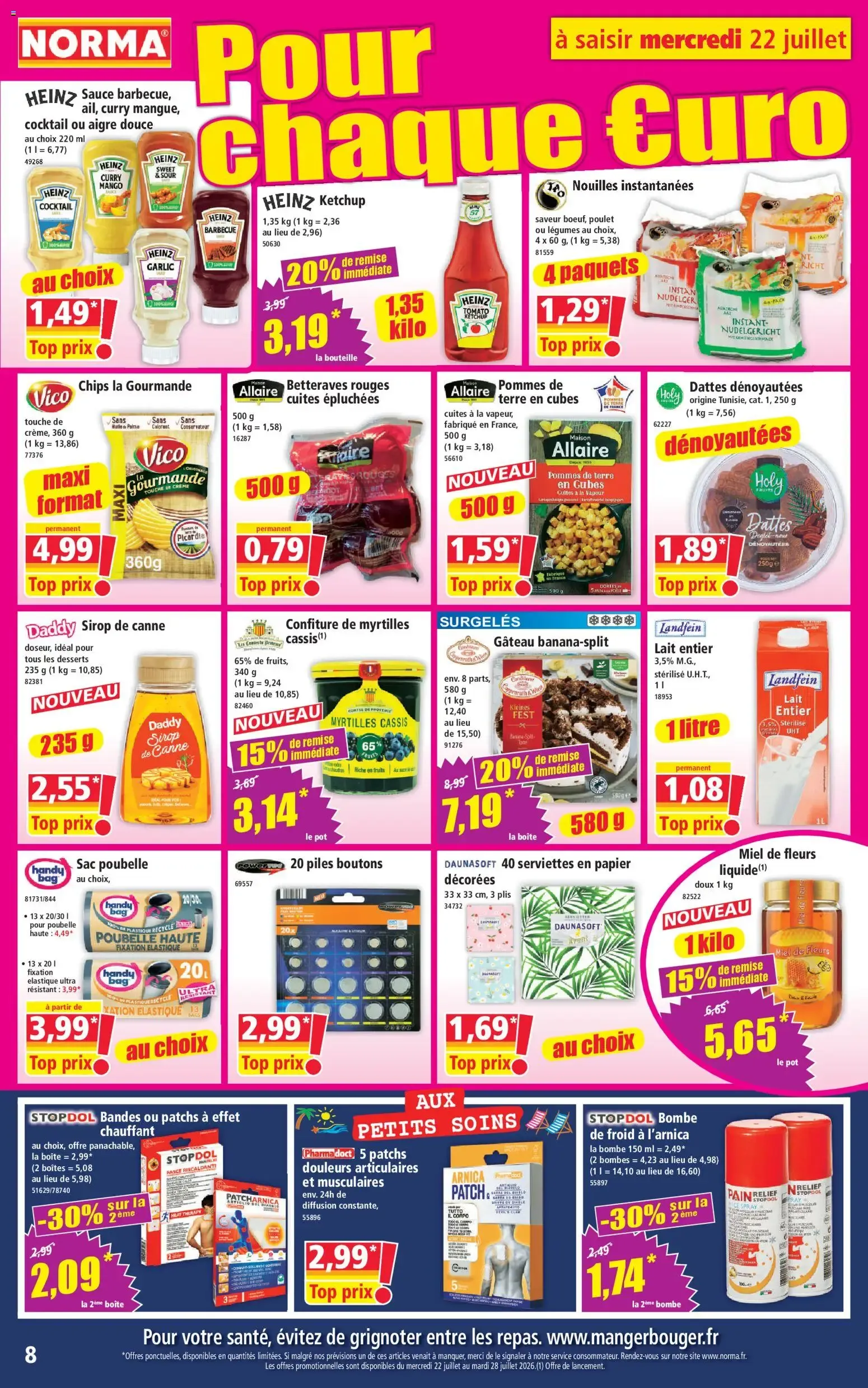 Norma catalogue à partir du 22/07/2026 - promo en ligne du 22 juillet au 28 juillet 2026 - Catalogue page 8