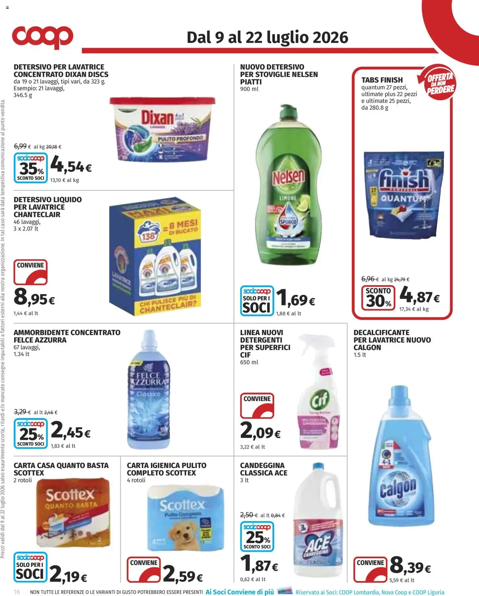 COOP Extra Offerte da 9 luglio a 22 luglio di 2026 - Pagina del volantino 16