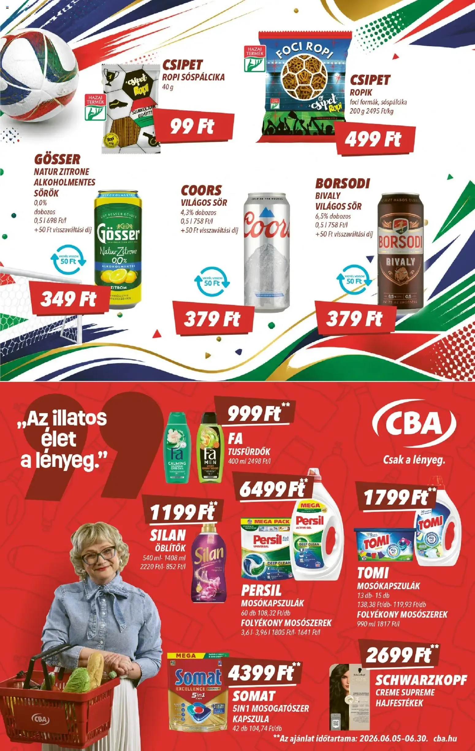 Katalógus CBA akciós újság - 2026.06.11. -tól/töl > akció, lapozható szórólap 🛍️ június 11.-tól június 17.-ig 2026. - Oldal 5