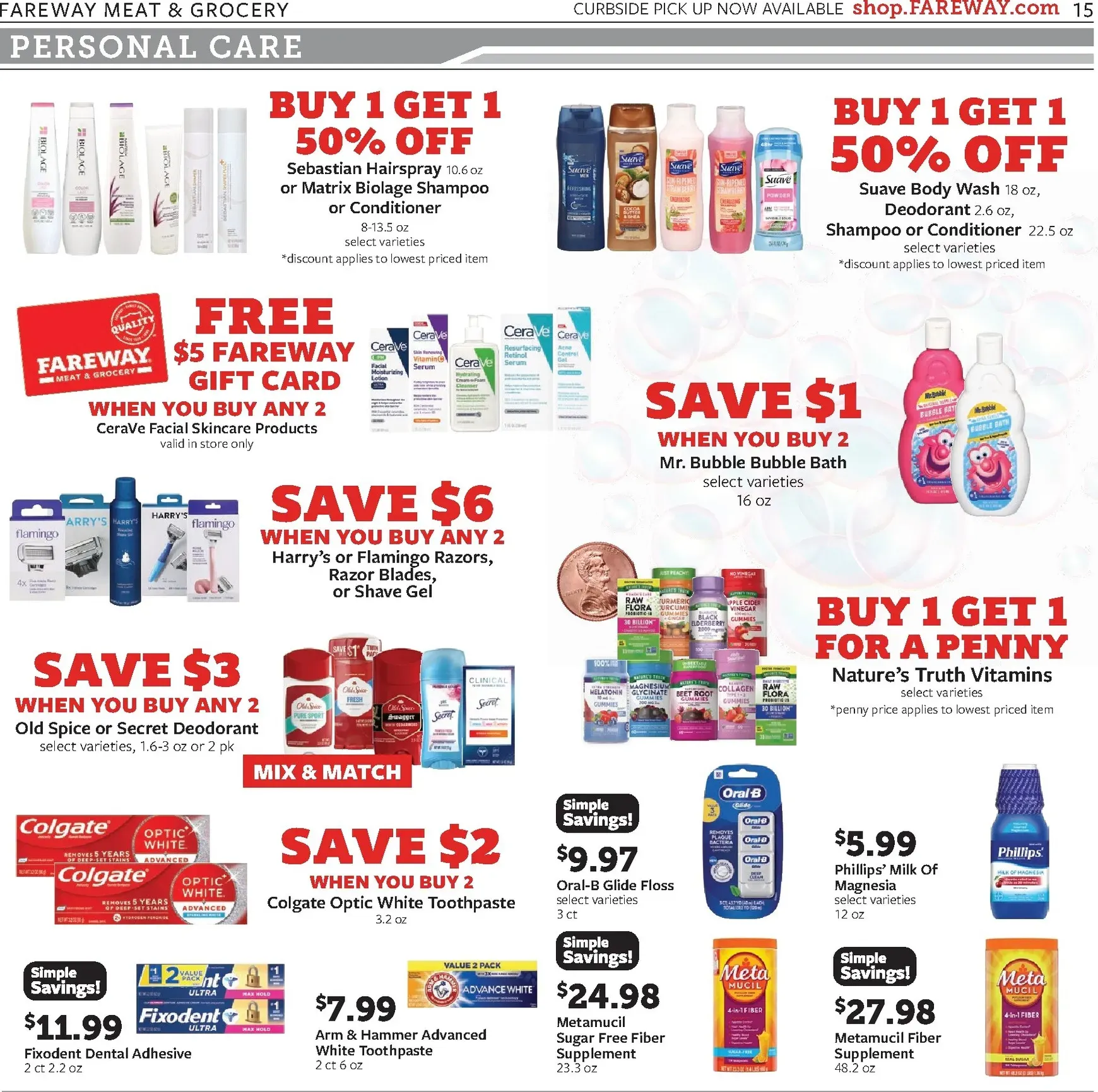 Weekly ad Fareway Meat & Grocery - Savings Worth Grilling For from July 20 to July 25 2026 - Page 15