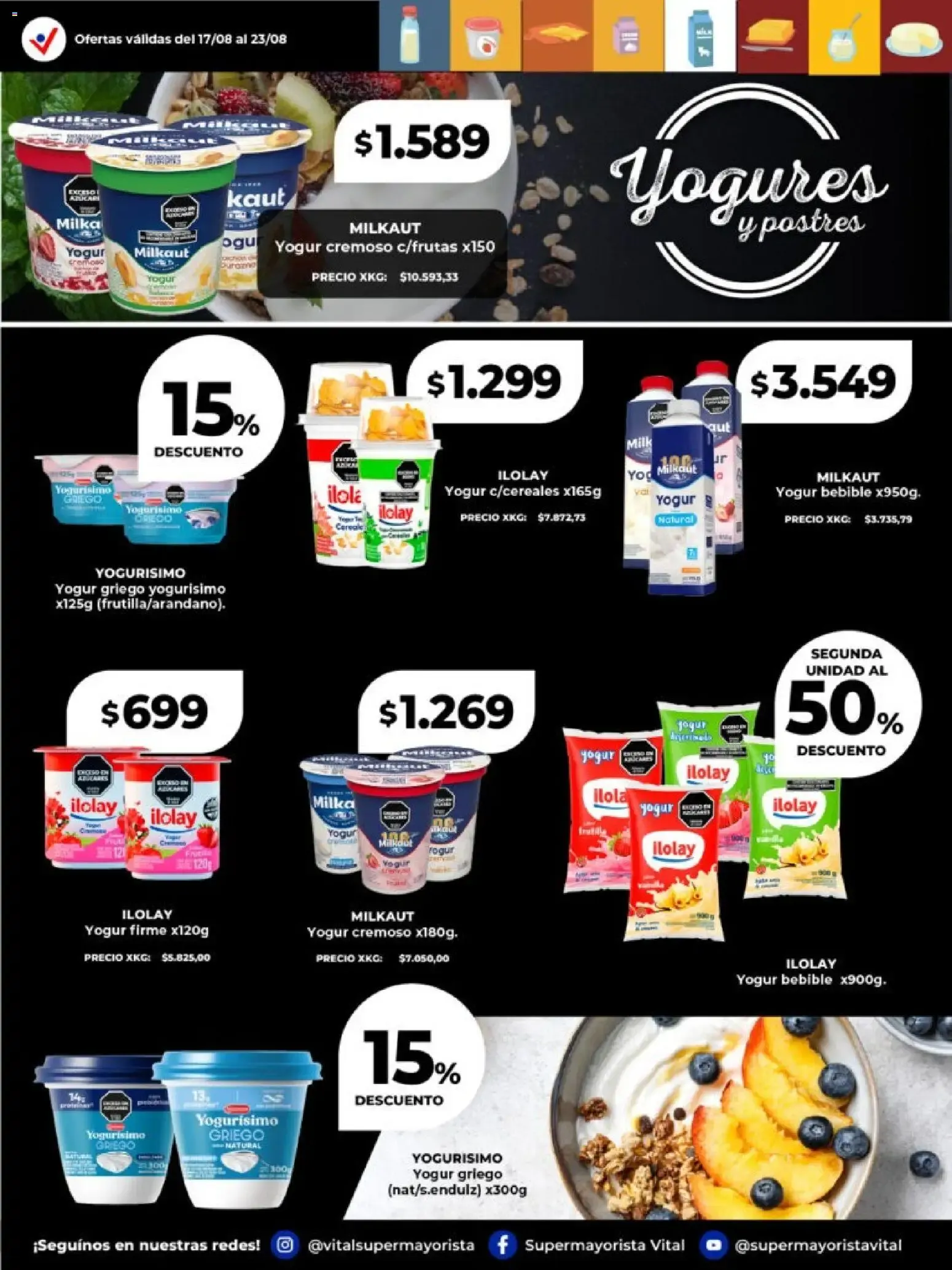 Ofertas de Vital - Especial de frescos || del 17/08/2026 - 23/08/2026 || Catálogo 17 de agosto al 23 de agosto 2026 - Página 5 del catálogo
