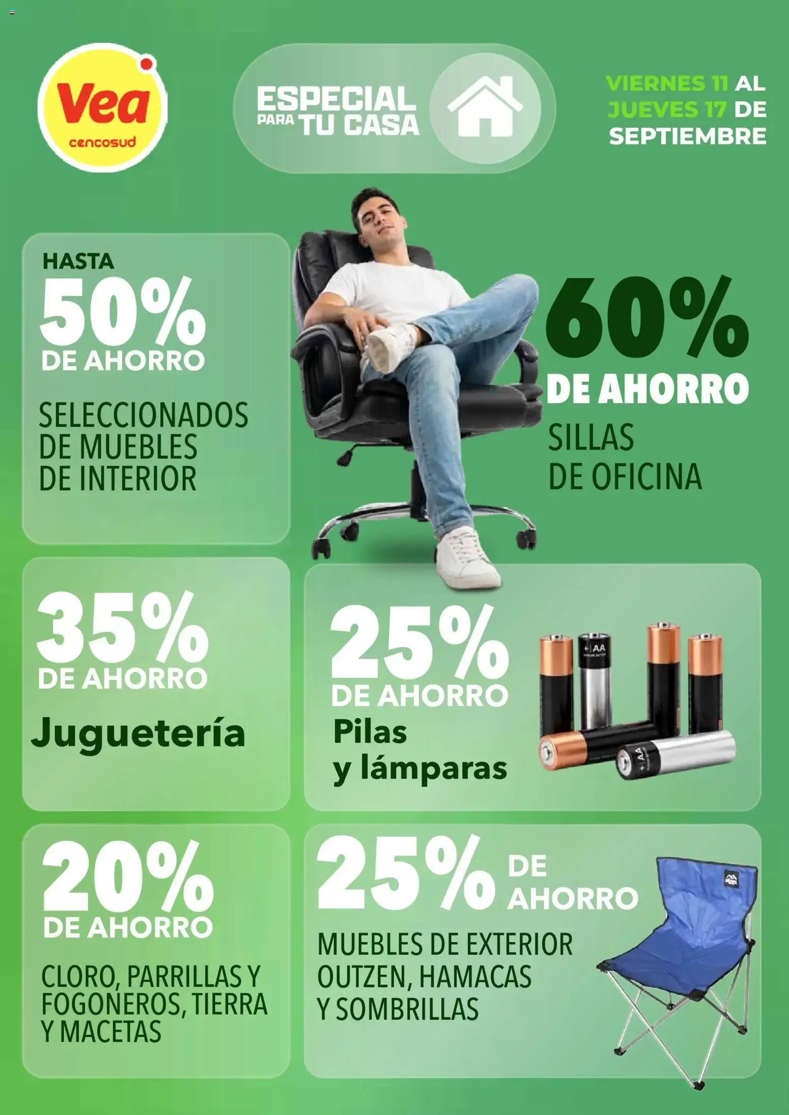 Ofertas de Vea - Especial para tu casa del 11/09/2026 - 16/09/2026 11 de septiembre al 16 de septiembre 2026 - Página 3 del catálogo