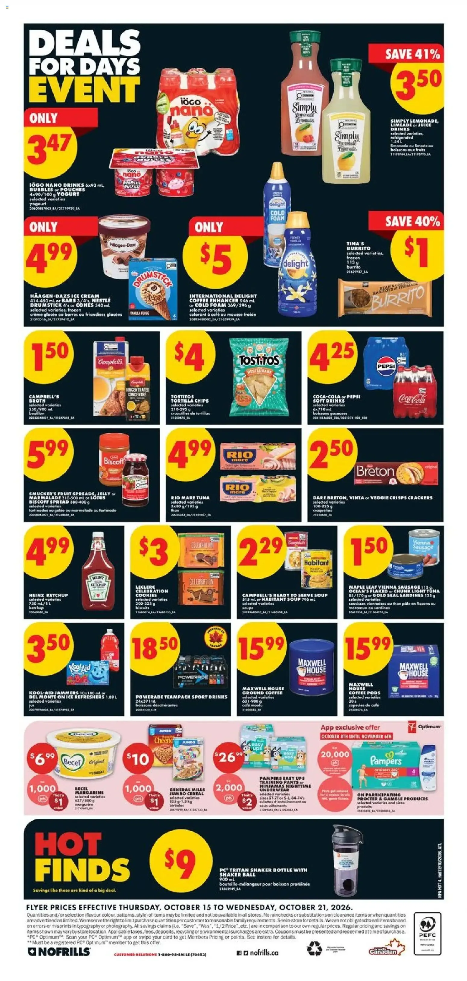 No Frills weekly flyer - NS from Oct 15, 2026 > weekly specials & deals from October 15 to October 21 2026 - flyer page 4
