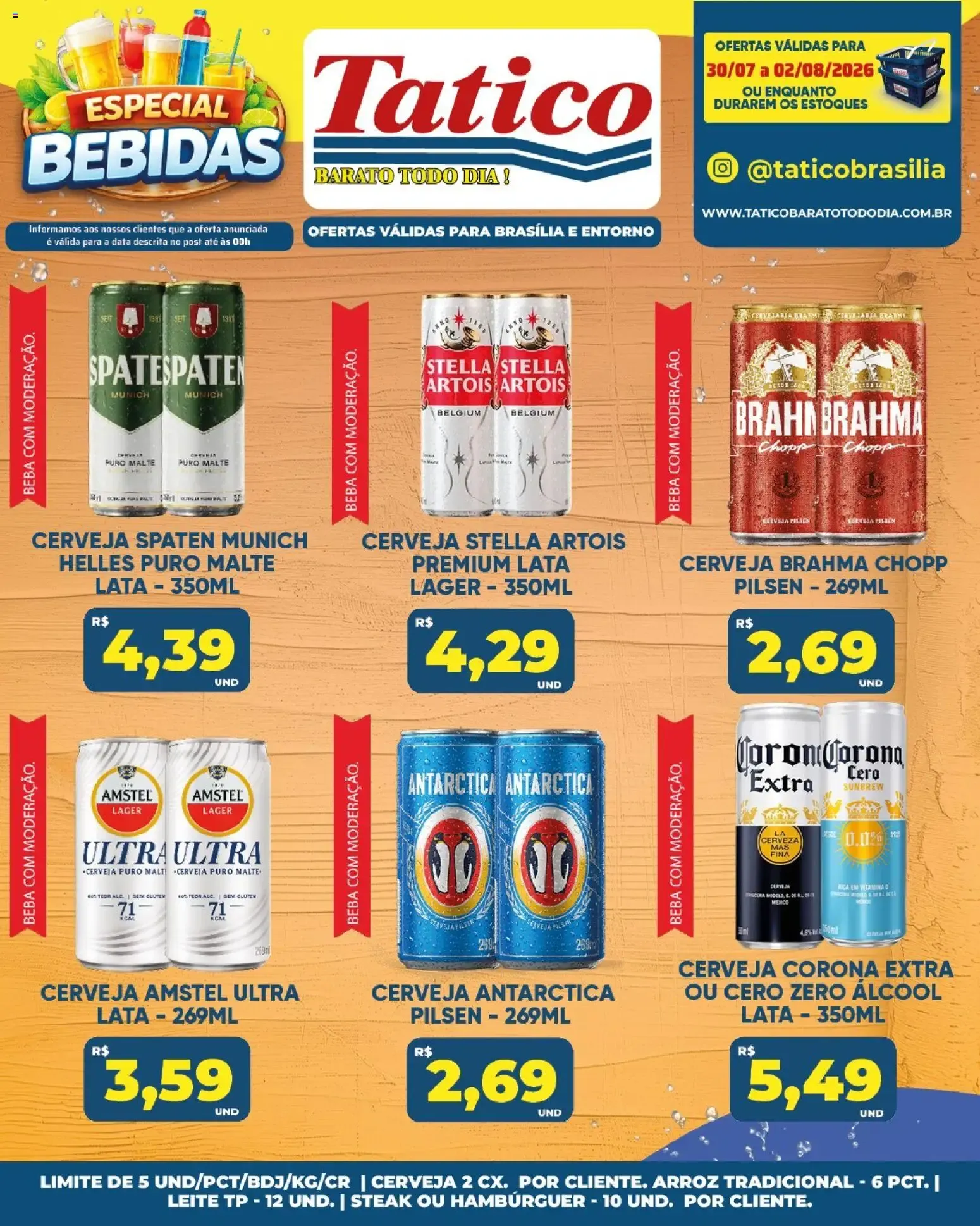 Encarte de Tatico ofertas Fim de Semana de 01/08/2026 | Promoções Online 1 de agosto até 2 de agosto 2026 - Pagina 54