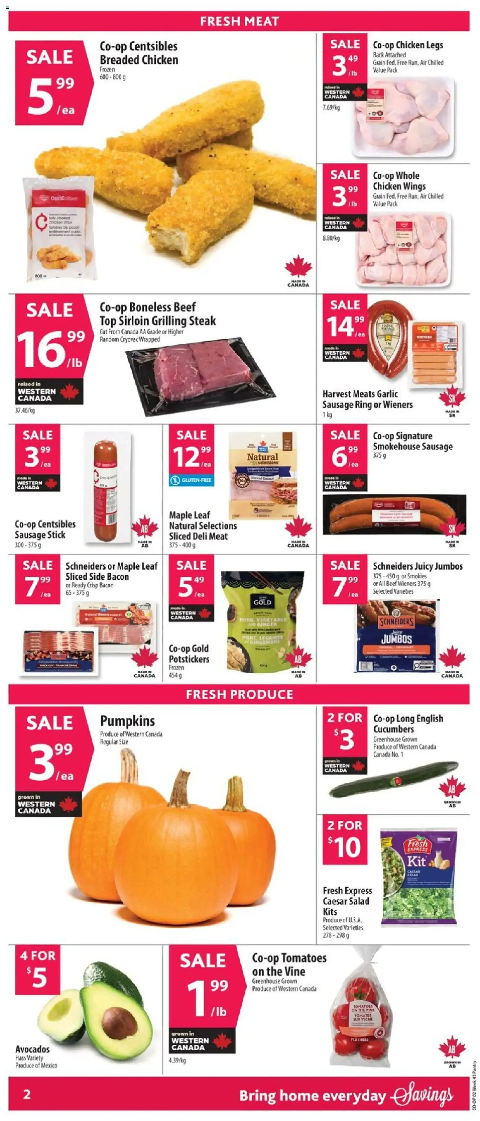 Co-op Food weekly flyer / circulaire from Oct 22, 2026 > weekly specials & deals from October 22 to October 28 2026 - flyer page 3