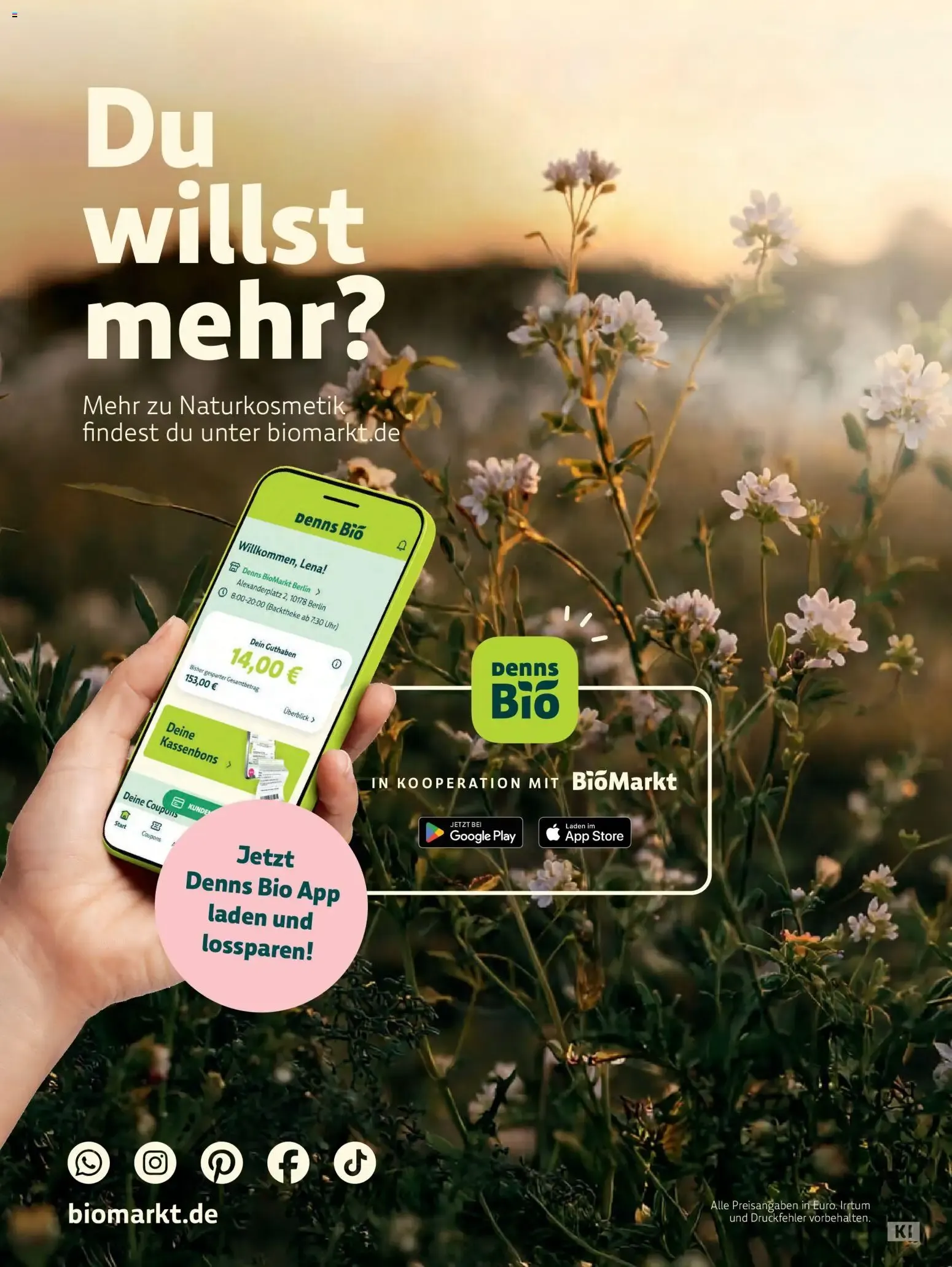 BioMarkt Pure Herbst/Winter 2026 (ab 23.09.2026) zum Blättern von 23. September bis 28. Februar 2027 - Prospekt seite 16