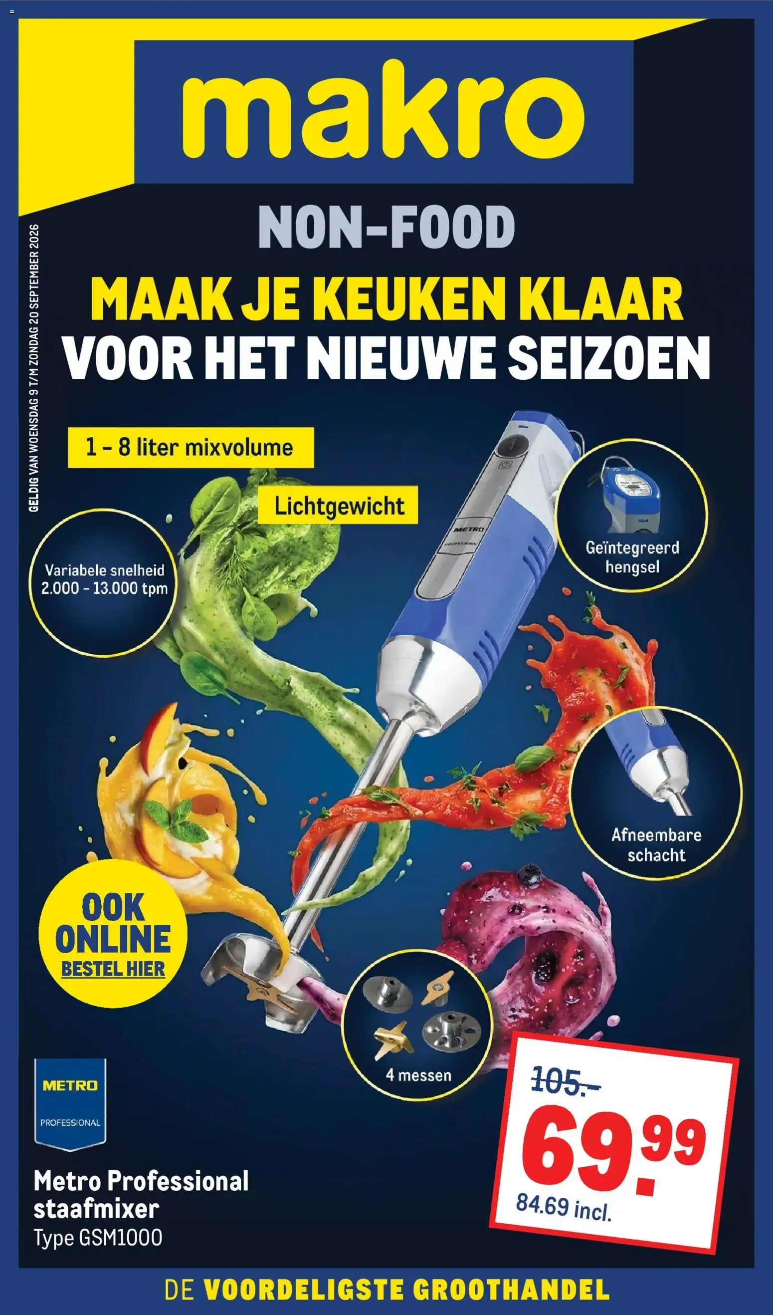 MAAK JE KEUKEN KLAAR VOOR HET NIEUWE SEIZOEN