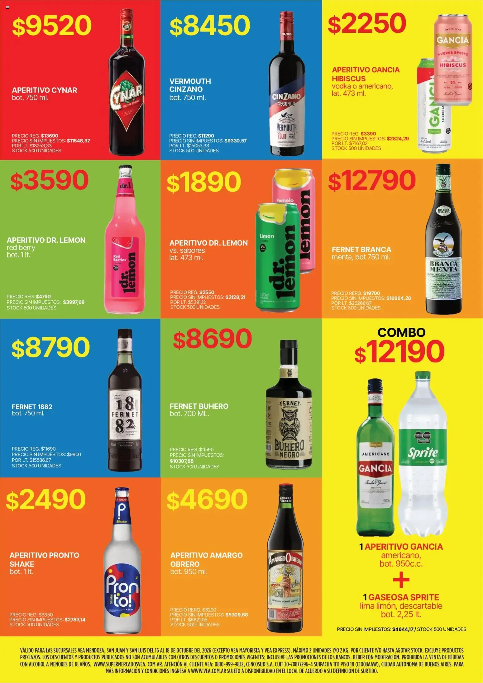 Ofertas de Vea - Fin de semana Cuyo del 16/10/2026 - 18/10/2026 16 de octubre al 18 de octubre 2026 - Página 10 del catálogo