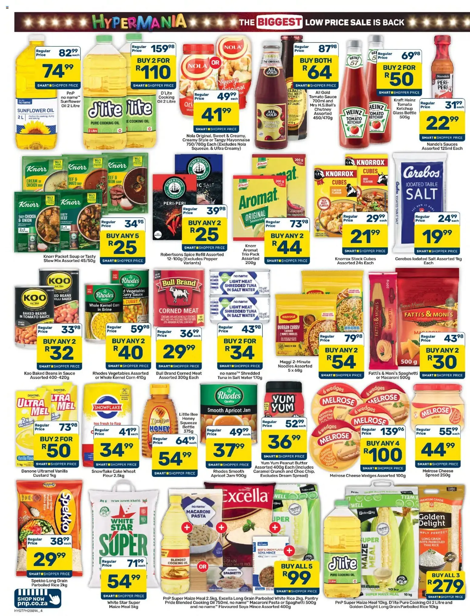 Pick n Pay Inland Provinces - Hypermarket Specials (25/09/2026 - 06/10/2026) Online from 25 September to 6 October 2026 - Catalogue Page 4