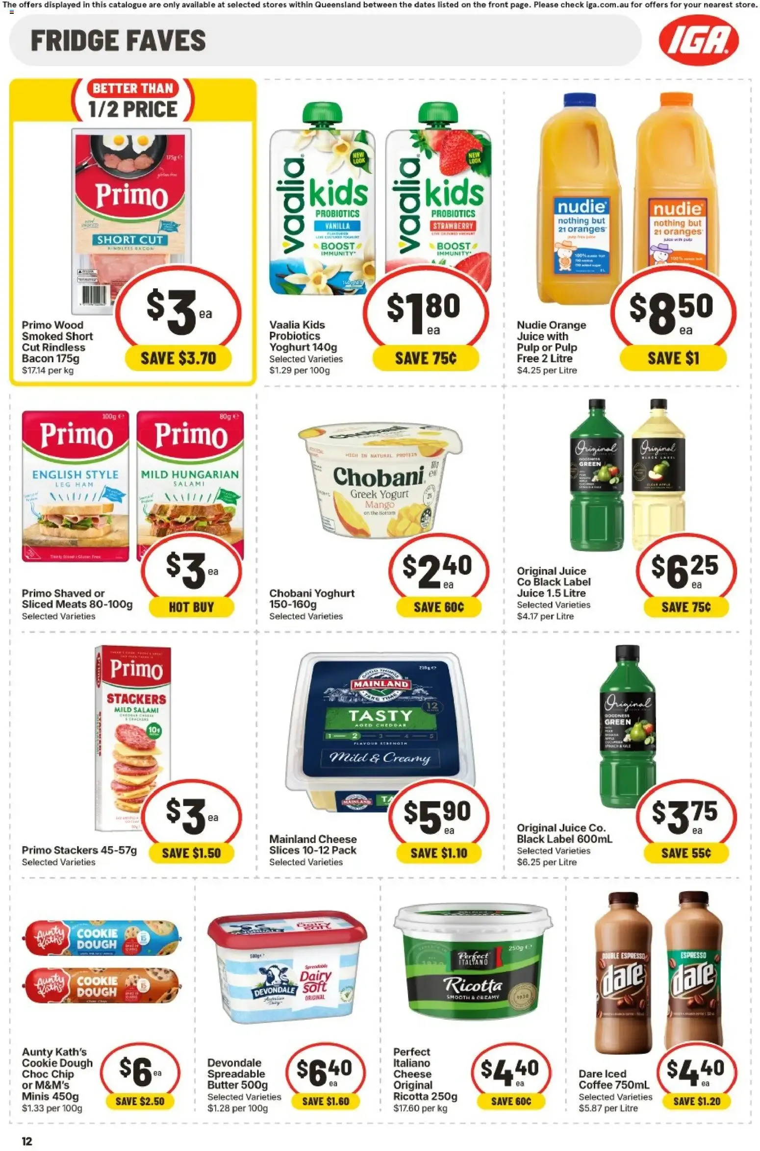 IGA catalogue valid from 07/10/2026 > Online Australia - Catalogue valid from 7 October to 13 October 2026 - page 12
