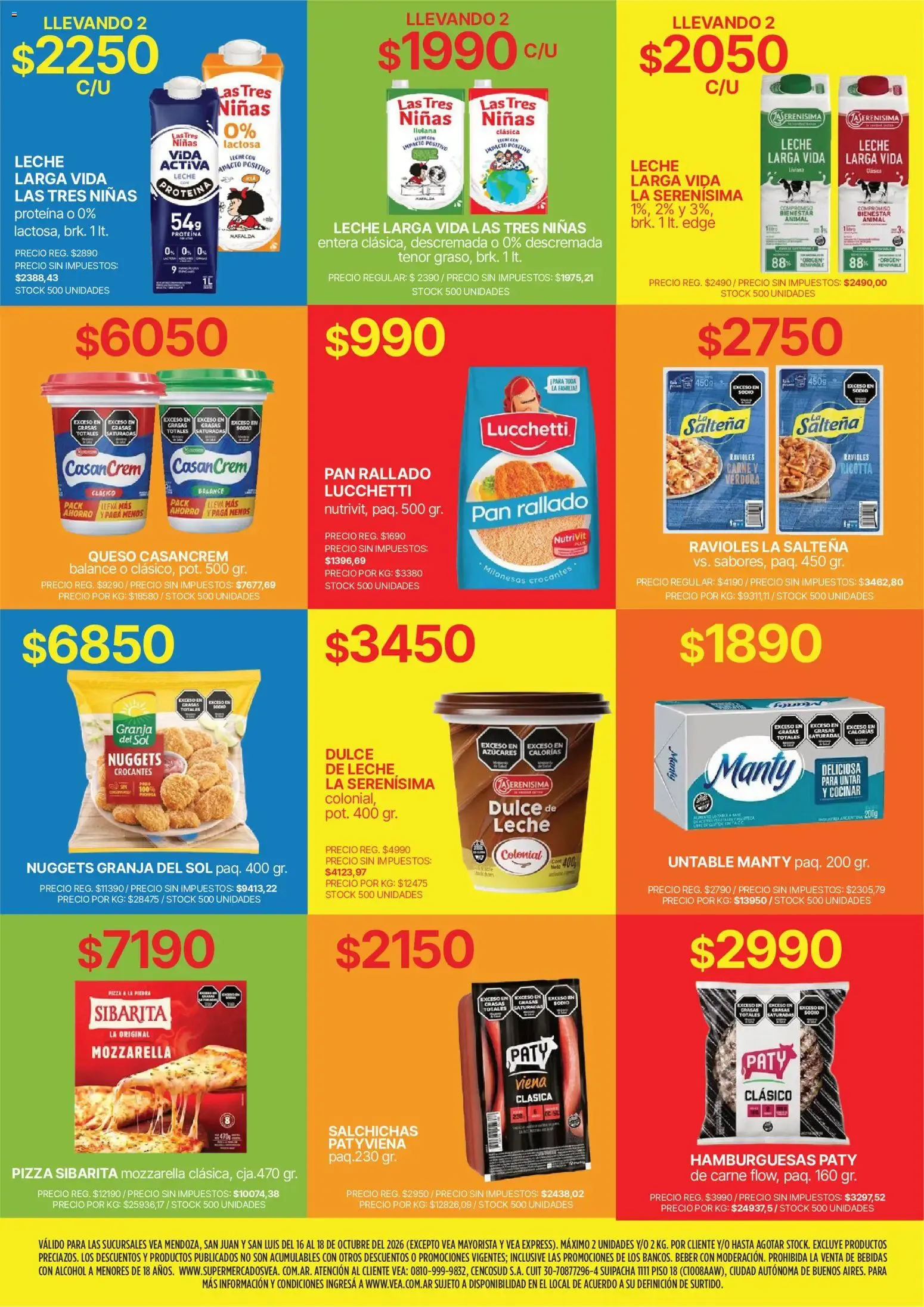 Ofertas de Vea - Fin de semana Cuyo del 16/10/2026 - 18/10/2026 16 de octubre al 18 de octubre 2026 - Página 8 del catálogo