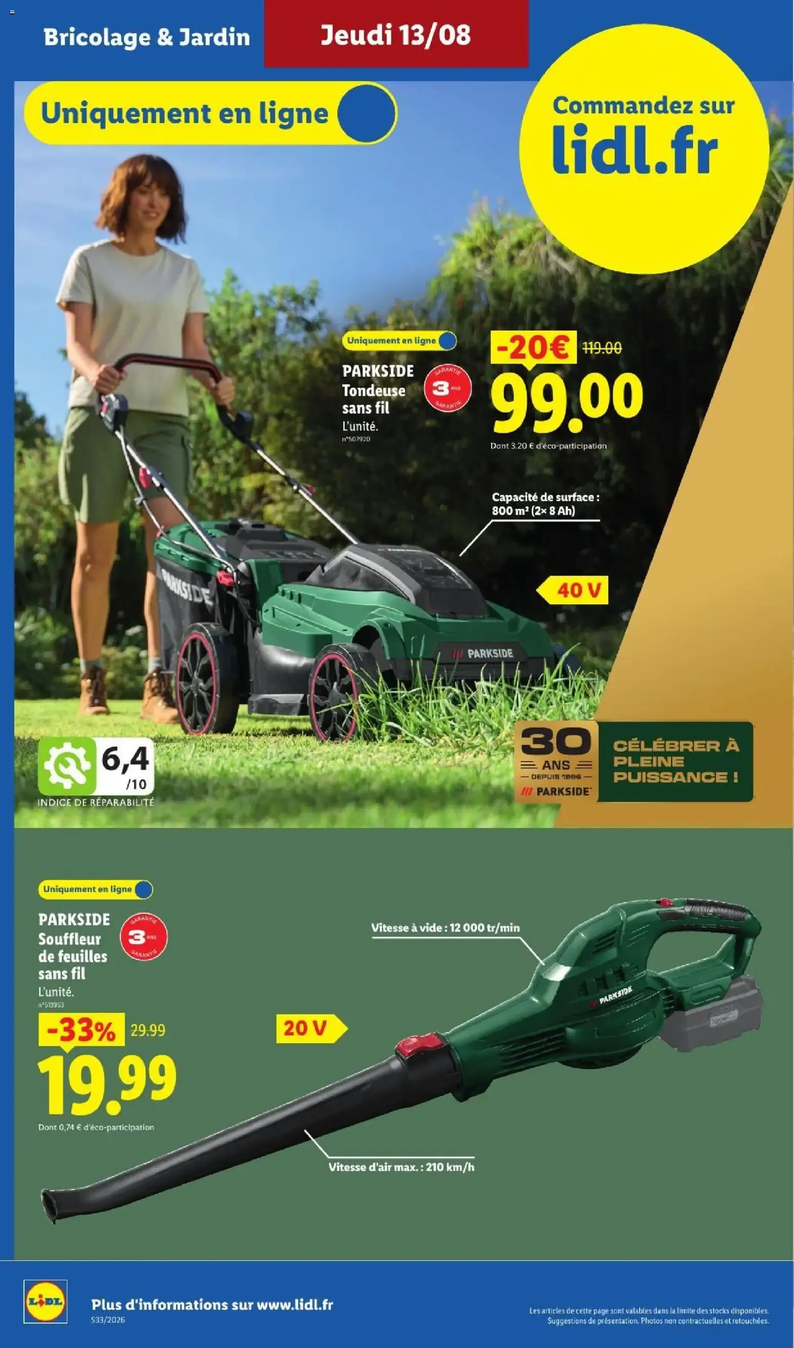 Catalogue LIDL du 13/08/2026 | Promo prospectus en ligne du 13 août au 19 août 2026 - Catalogue page 6