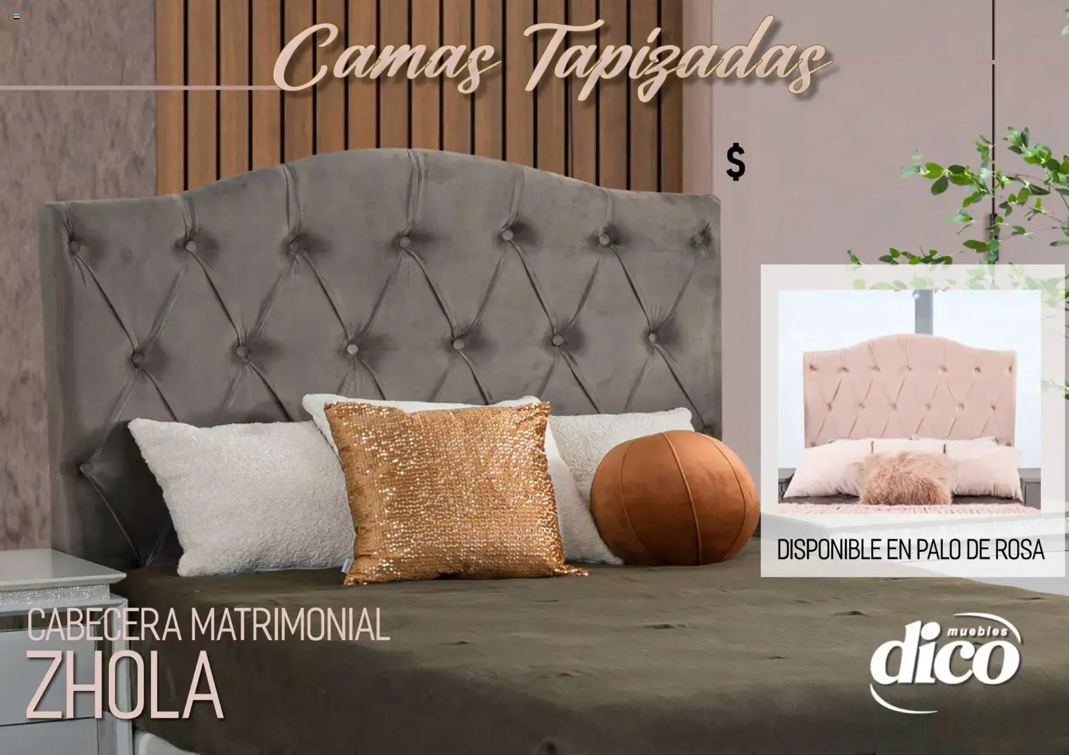Catálogo de Muebles Dico catálogo Camas tapizadas (01/04/2026 - 31/10/2026) - catálogo en línea 1 de abril al 31 de octubre 2026 - Pagina 34