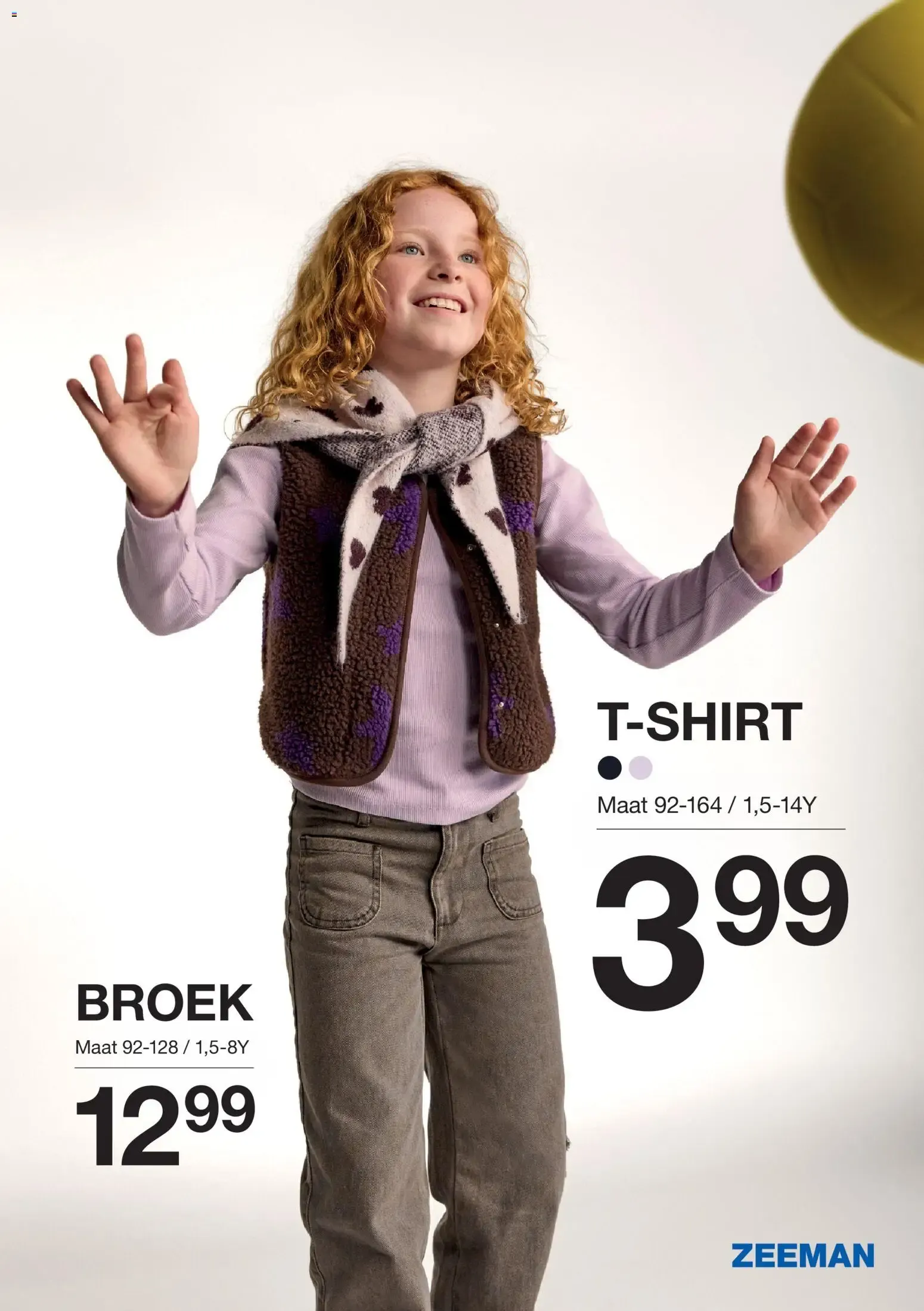 Zeeman: Onze nieuwe kindercollectie is binnen. van 8 augustus tot 21 augustus 2026 - Folder pagina 13