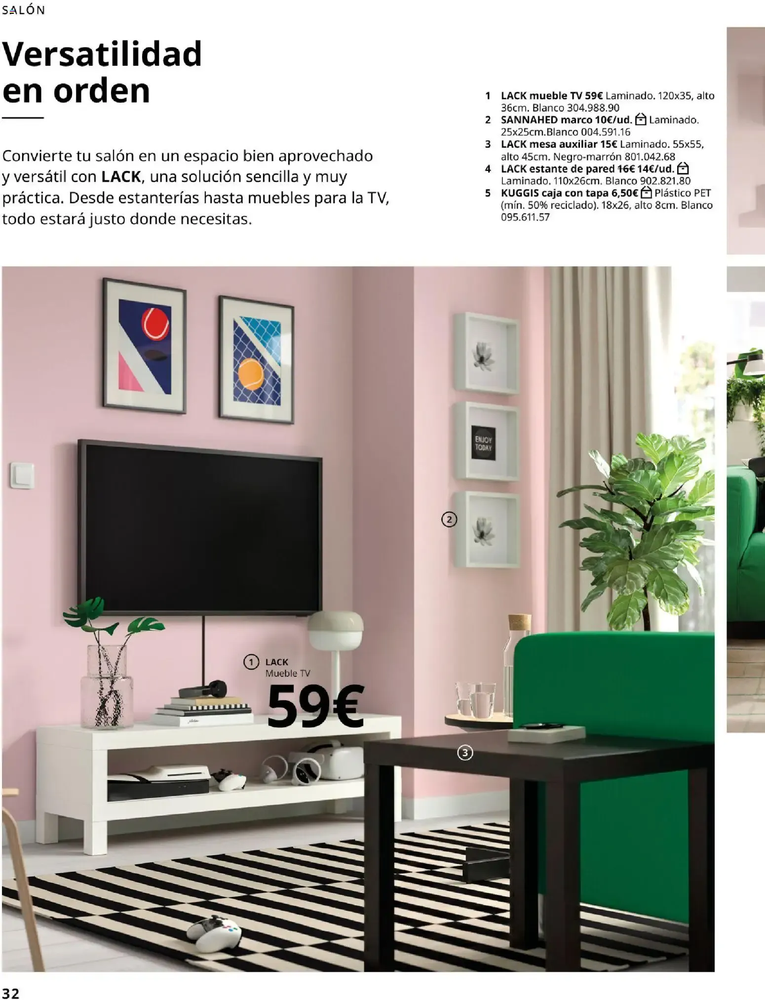 Catálogo de IKEA - Haz espacio para lo que más quieres del 01/09/2026 1 de septiembre al 31 de enero 2027 - Página 32