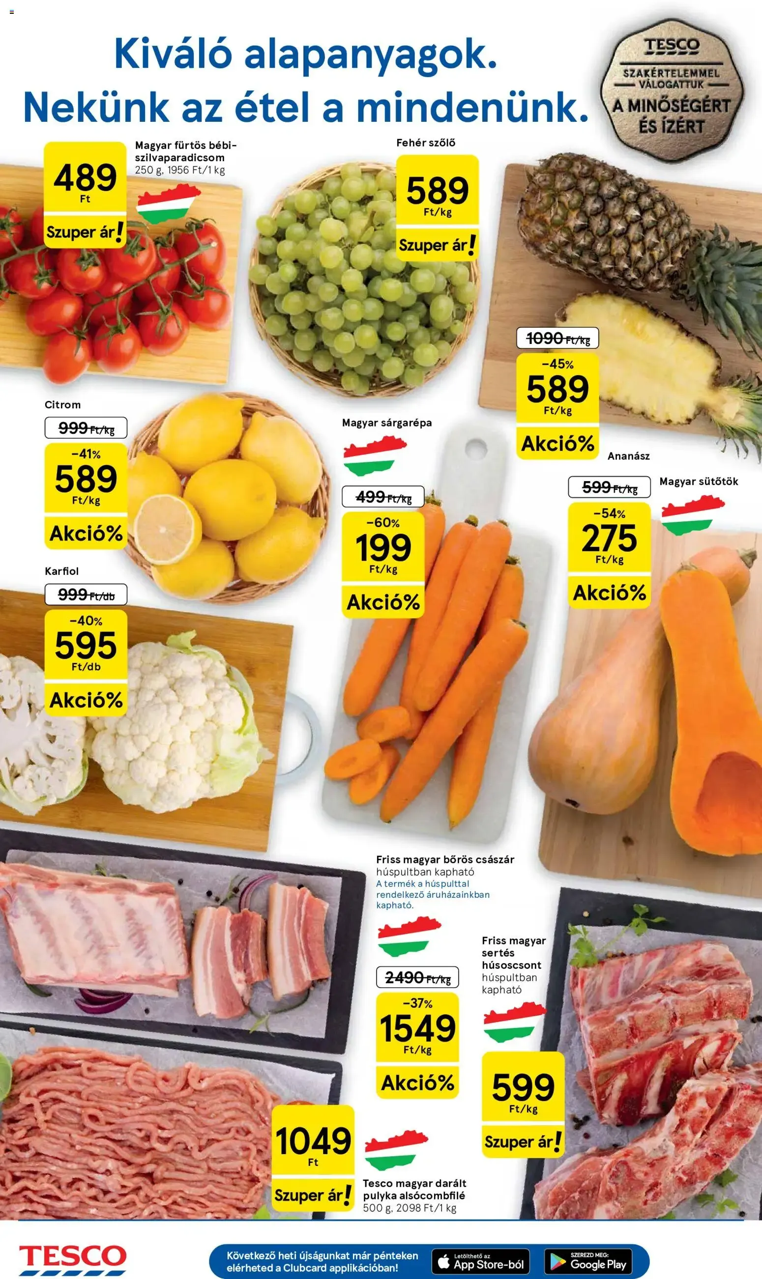 Katalógus TESCO szupermarket Nagybevásárlás olcsón. szeptember 17.-tól szeptember 23.-ig 2026. - Oldal 2
