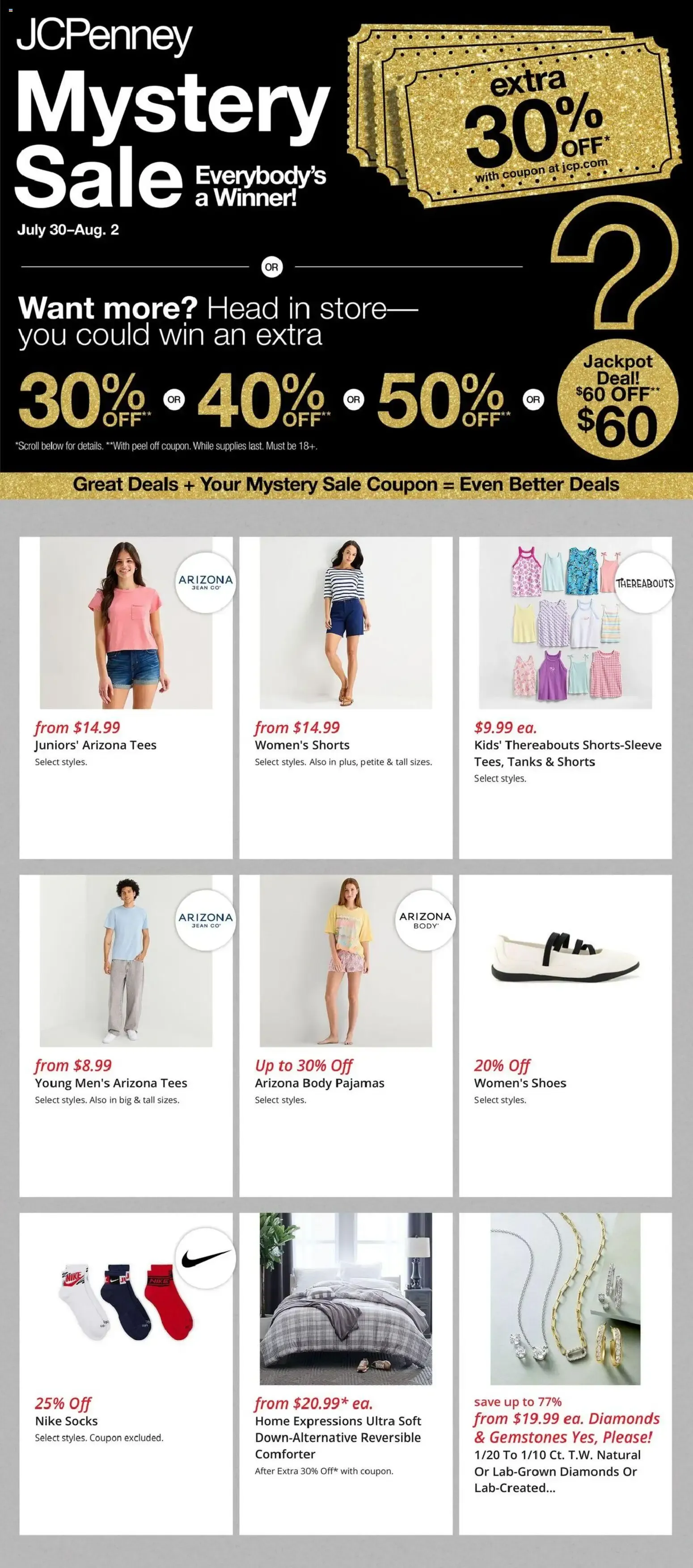 JCPenney Mystery Sale