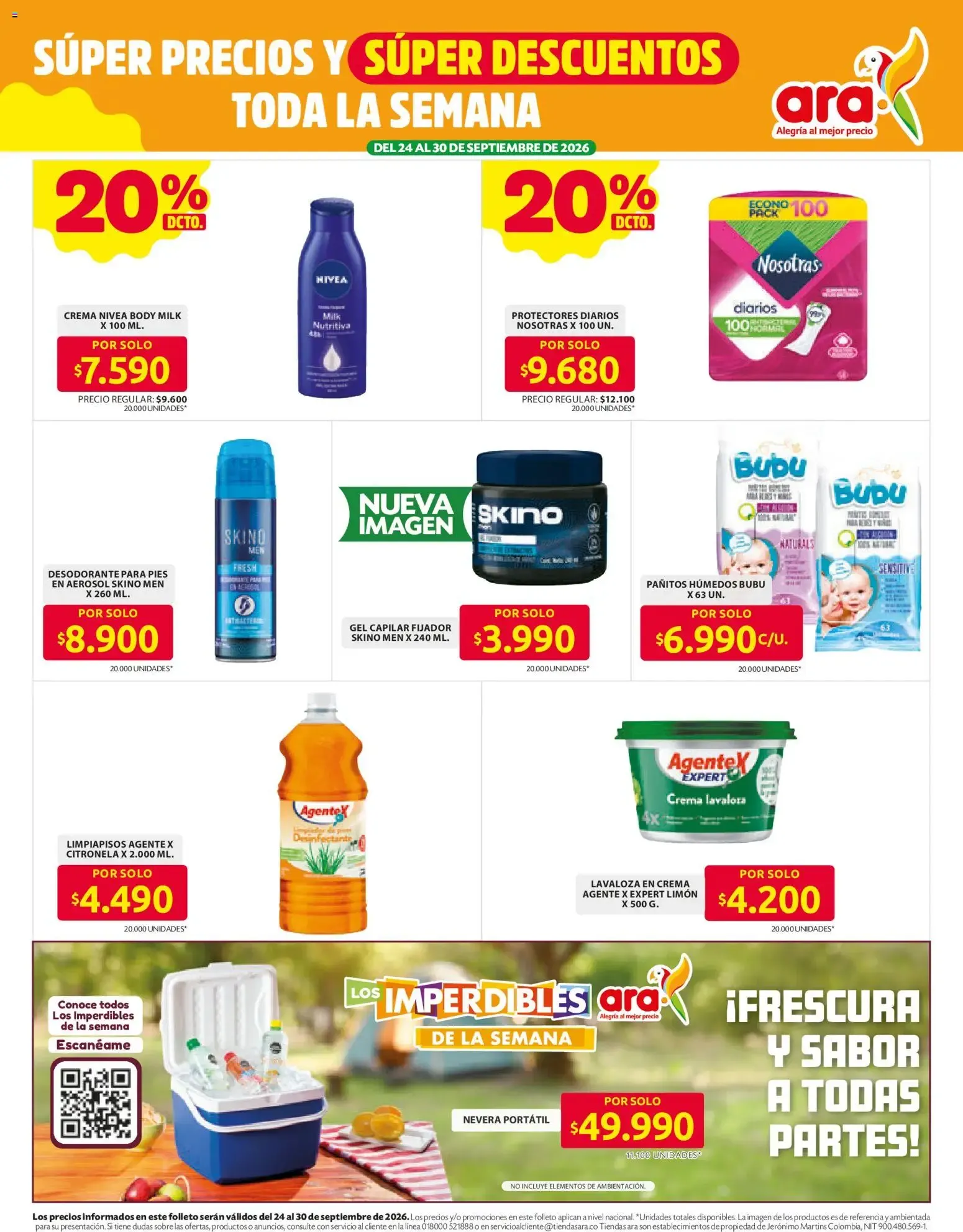 Catalogo de Tiendas ARA - Los Precios Más Bajos 24 de septiembre al 30 de septiembre 2026 - Pag 17