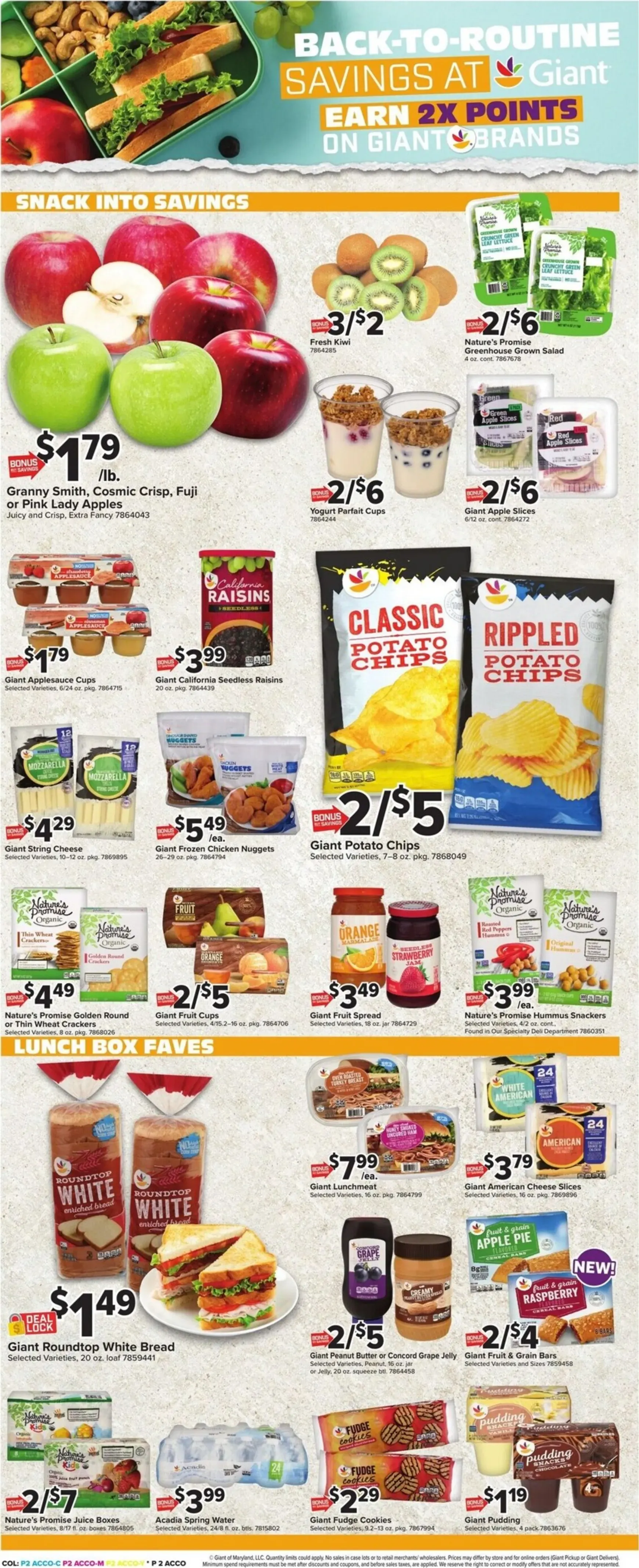 Weekly ad Current Giant leaflet valid from Friday 08/14/2026 to Thursday 08/20/2026 from August 14 to August 20 2026 - Page 3