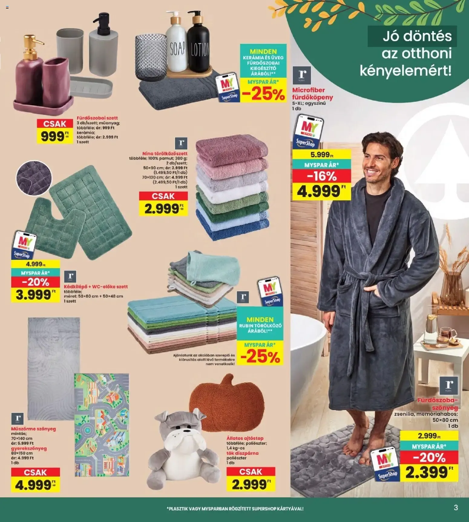 Katalógus Interspar Home katalógus - 2026.09.17. -tól/töl > akció, lapozható szórólap 🛍️ szeptember 17.-tól szeptember 30.-ig 2026. - Oldal 3