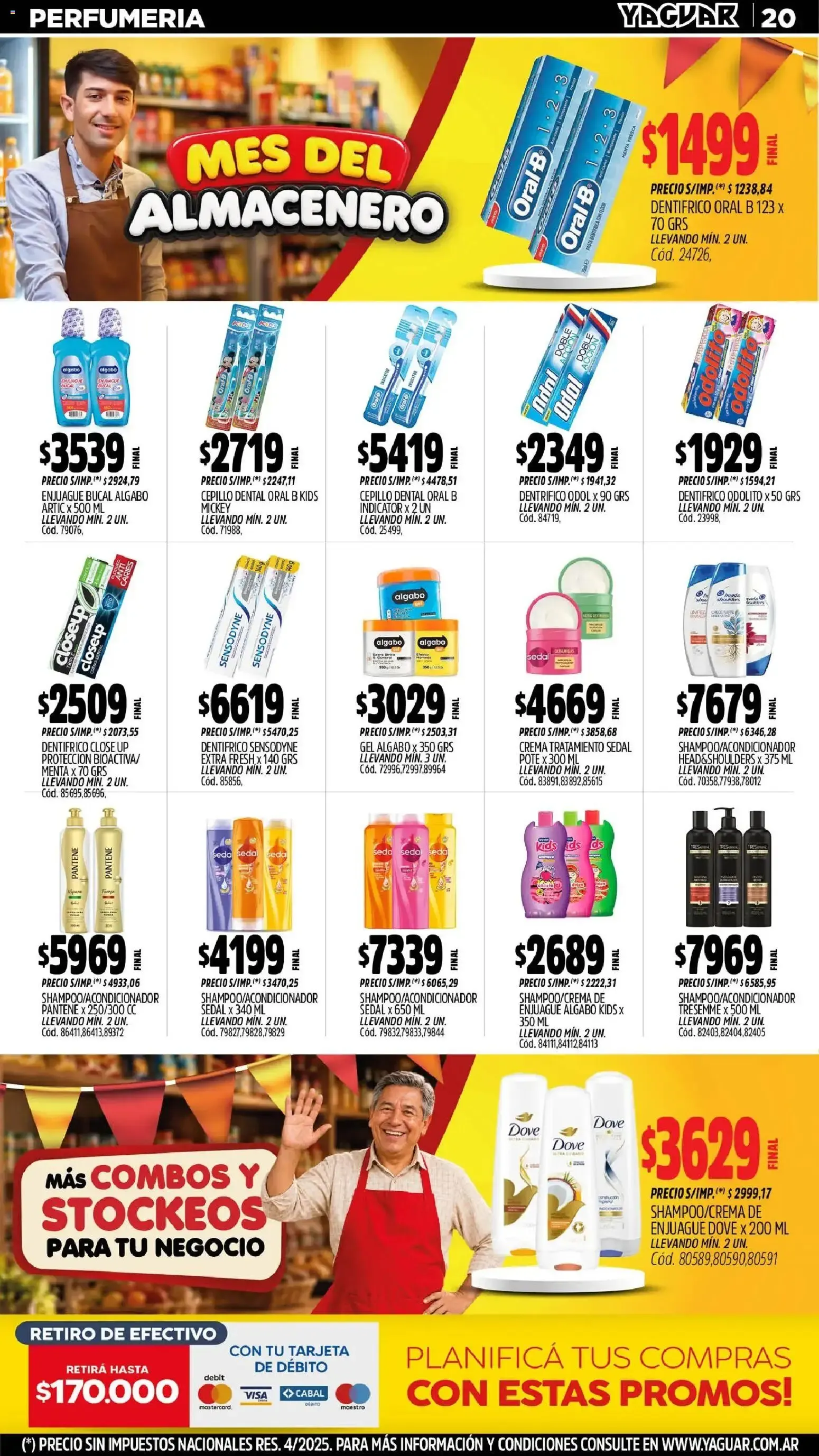 Ofertas de Mayorista Yaguar - Mes del Almacenero 31 de agosto al 6 de septiembre 2026 - Página 20 del catálogo