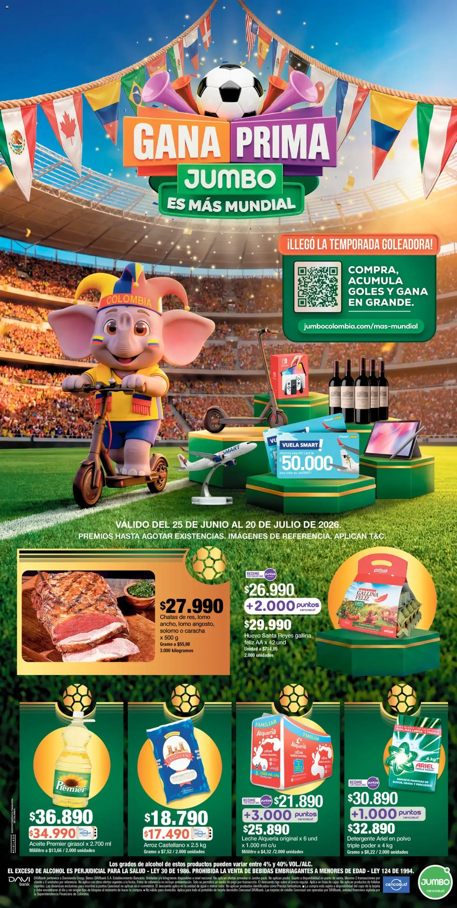 Catalogo de Jumbo Gana Prima - Es Más Mundial 25 de junio al 20 de julio 2026 - Pag 1