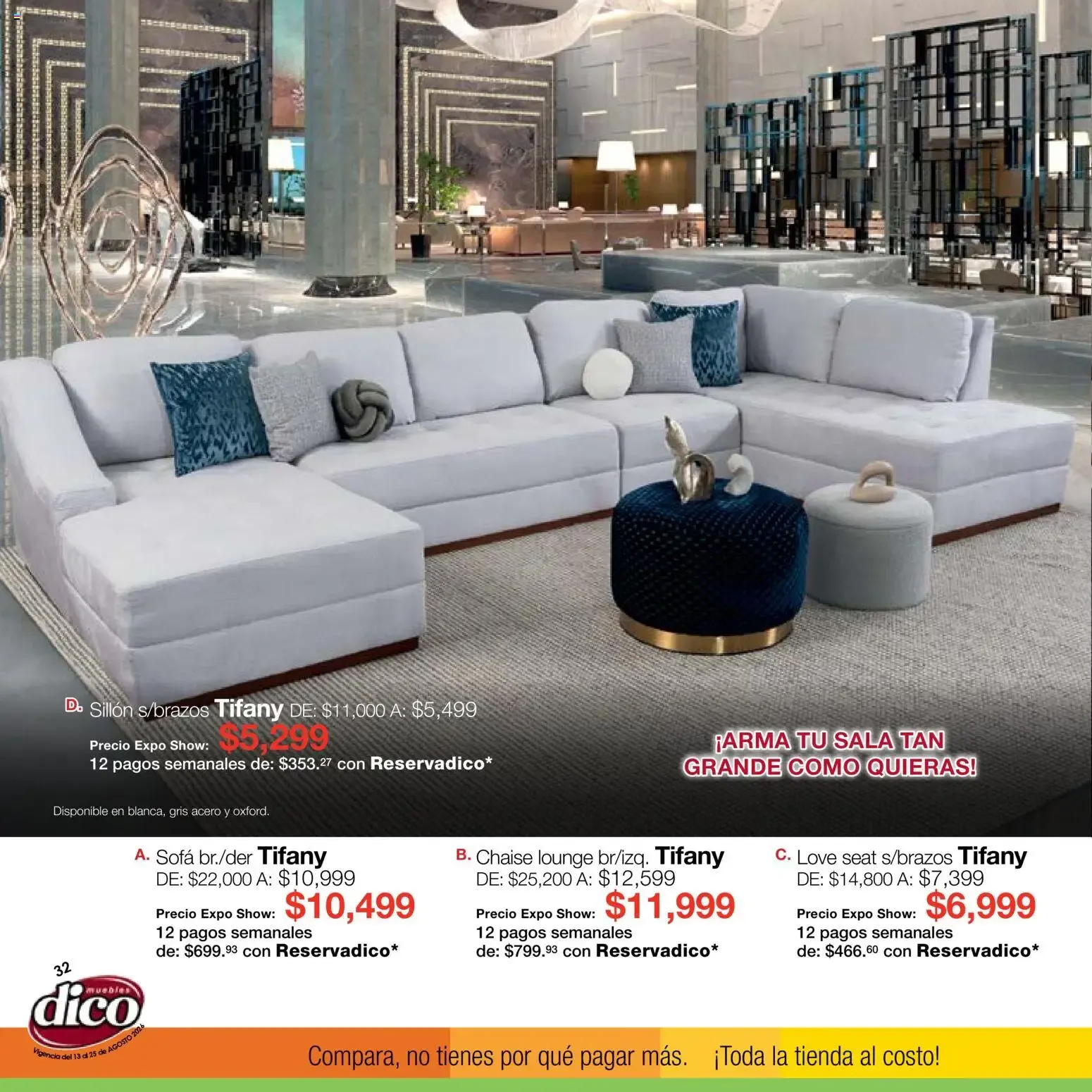 Catálogo de Muebles Dico catálogo Expo Show (13/08/2026 - 25/08/2026) - catálogo en línea 13 de agosto al 25 de agosto 2026 - Pagina 32