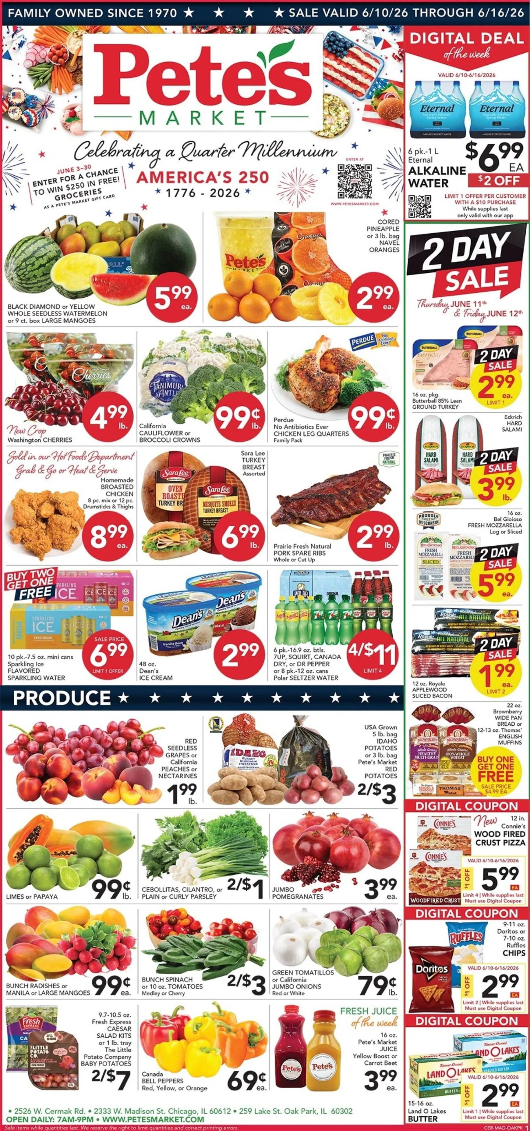 Weekly ad Pete's Market Sale Flyer from June 10 to June 16 2026 - Page 1