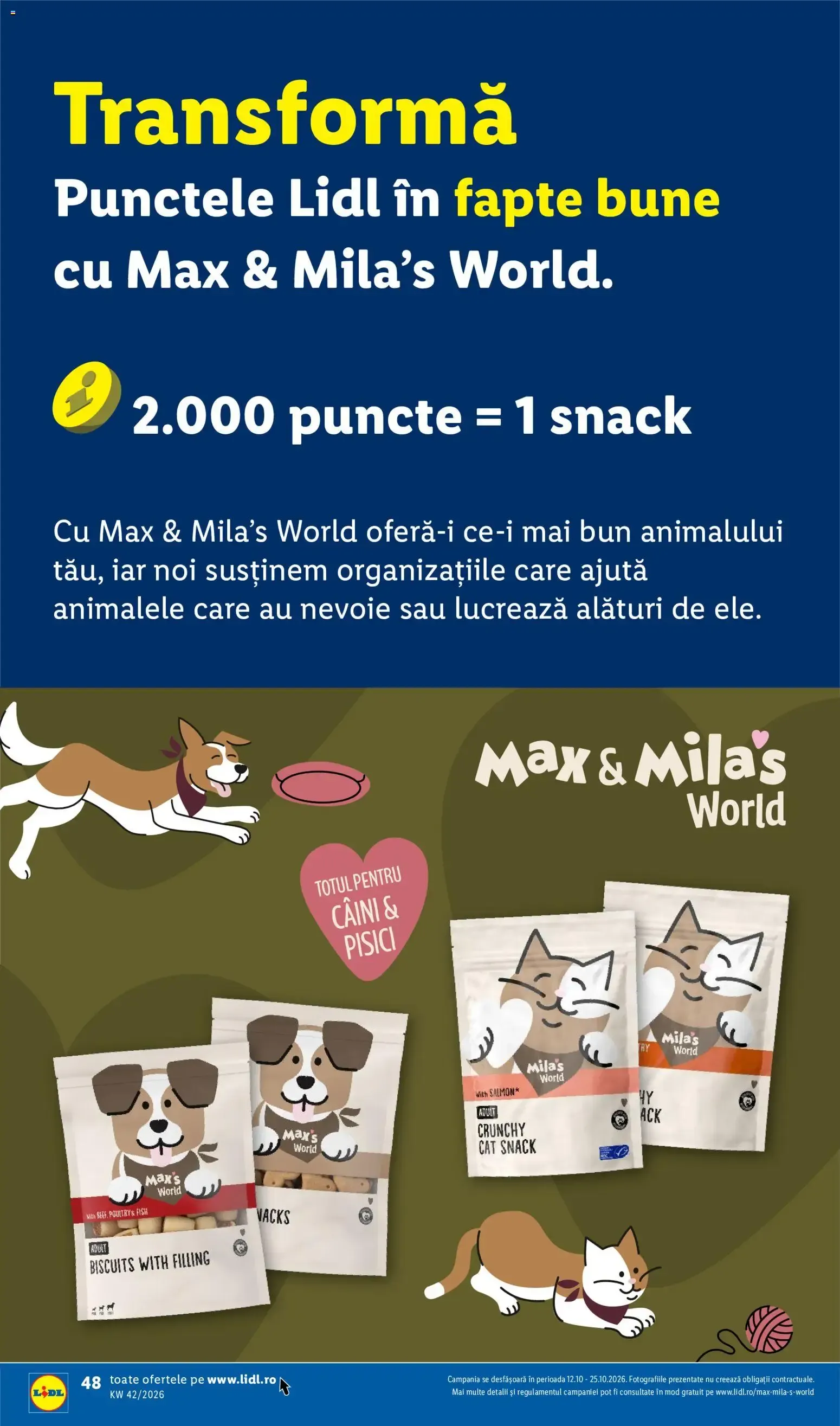 Catalog Catalog LIDL 12.10.2026 - Oferta și Revista online de la 12 octombrie până la 18 octombrie 2026 - Revista Pagina 48
