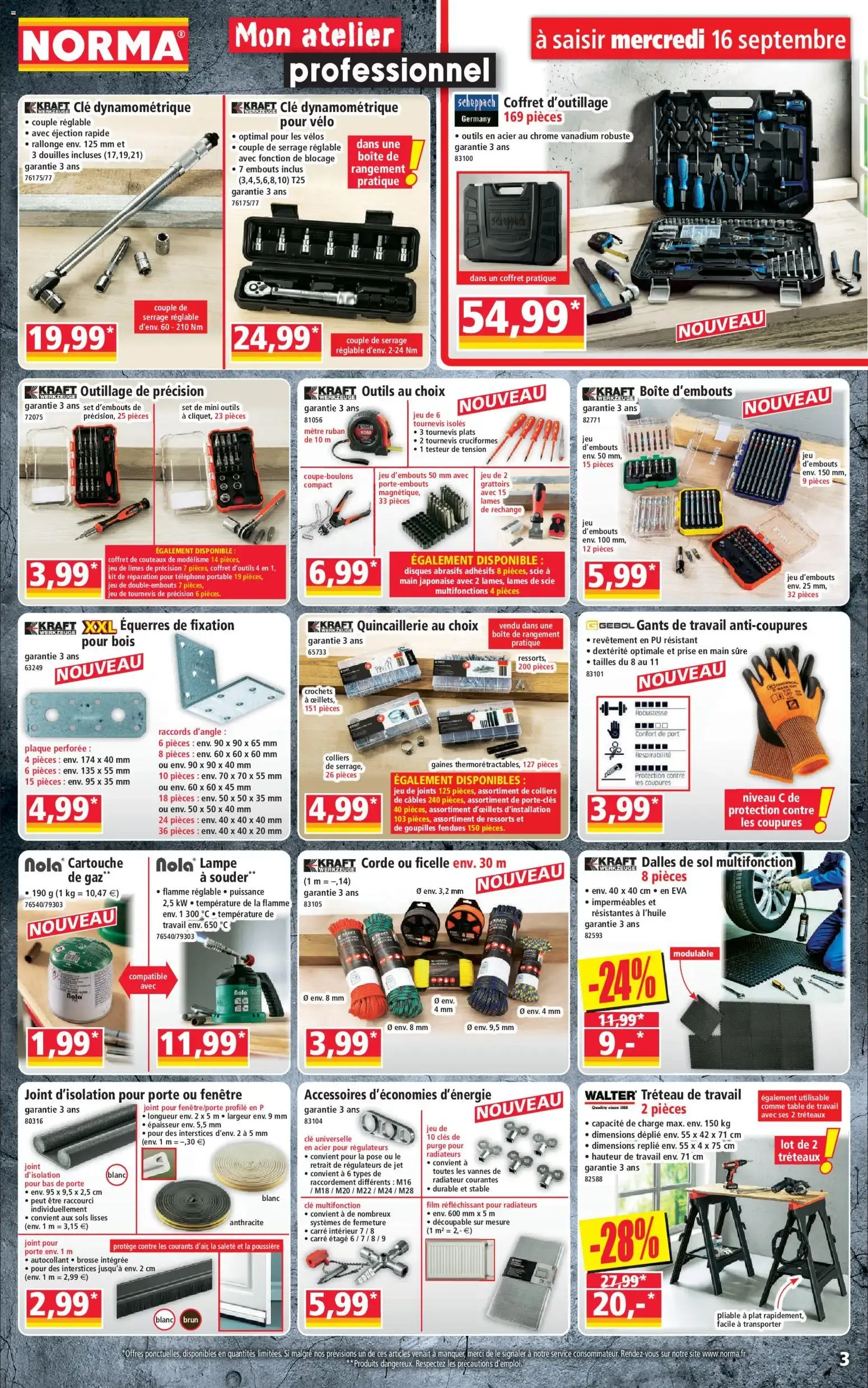 Norma Votre Discounter Régional du 16 septembre au 22 septembre 2026 - Catalogue page 3