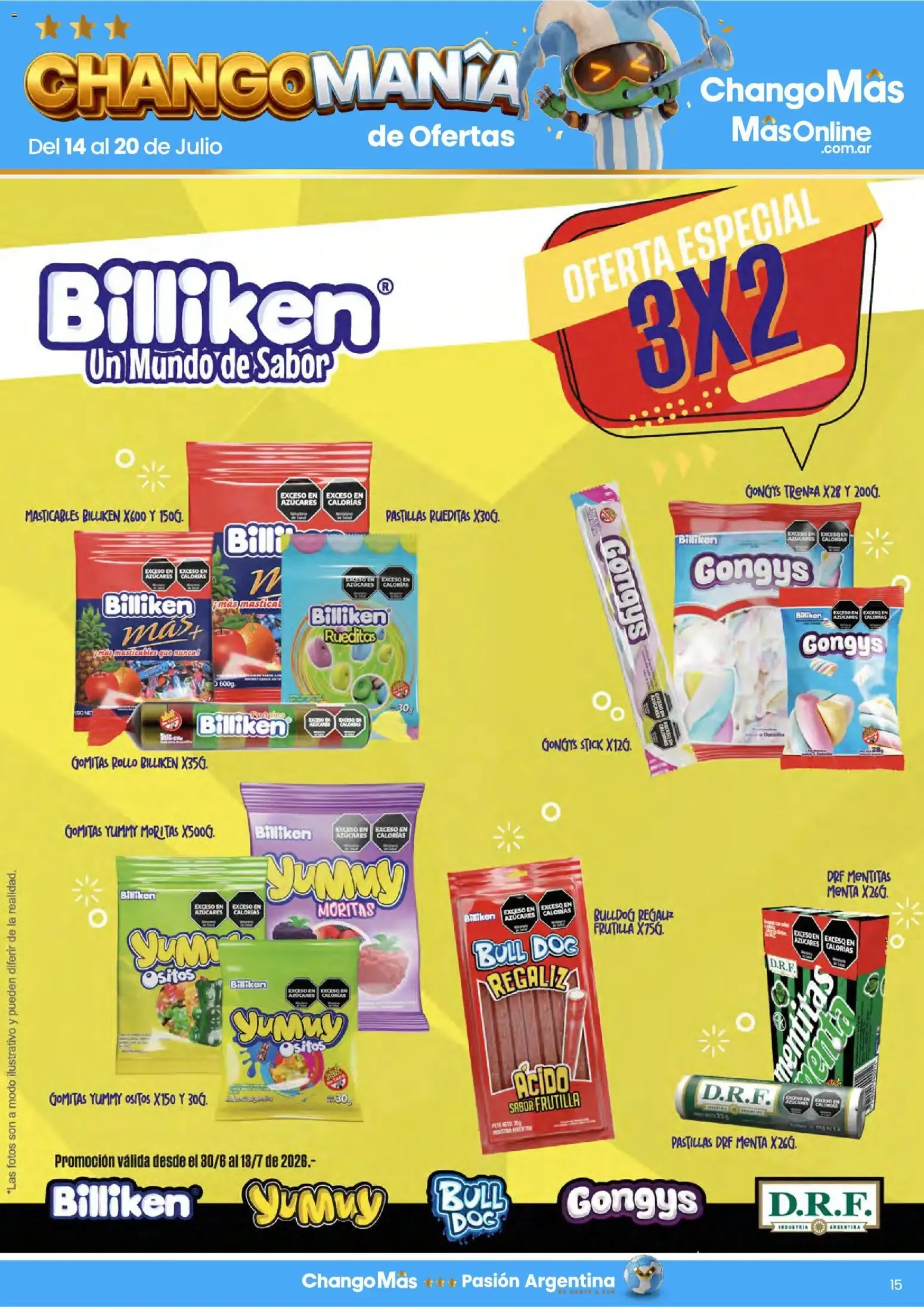 Ofertas de Changomas Especial dulzura || del 14/07/2026 - 20/07/2026 || Catálogo 14 de julio al 20 de julio 2026 - Página 7 del catálogo