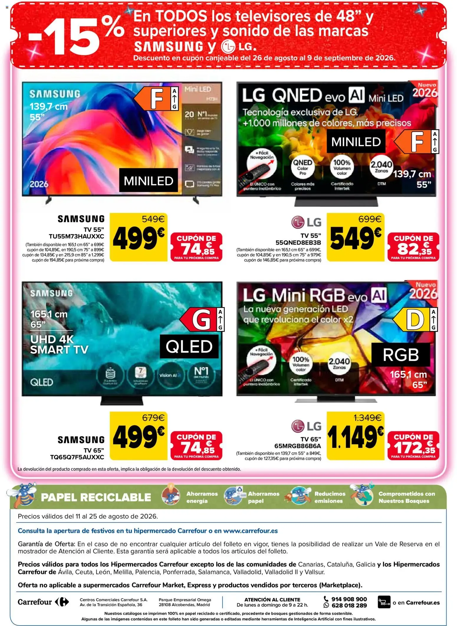 Catálogo de Carrefour folleto del 11/08/2026 | Catálogo 11 de agosto al 25 de agosto 2026 - Página 82
