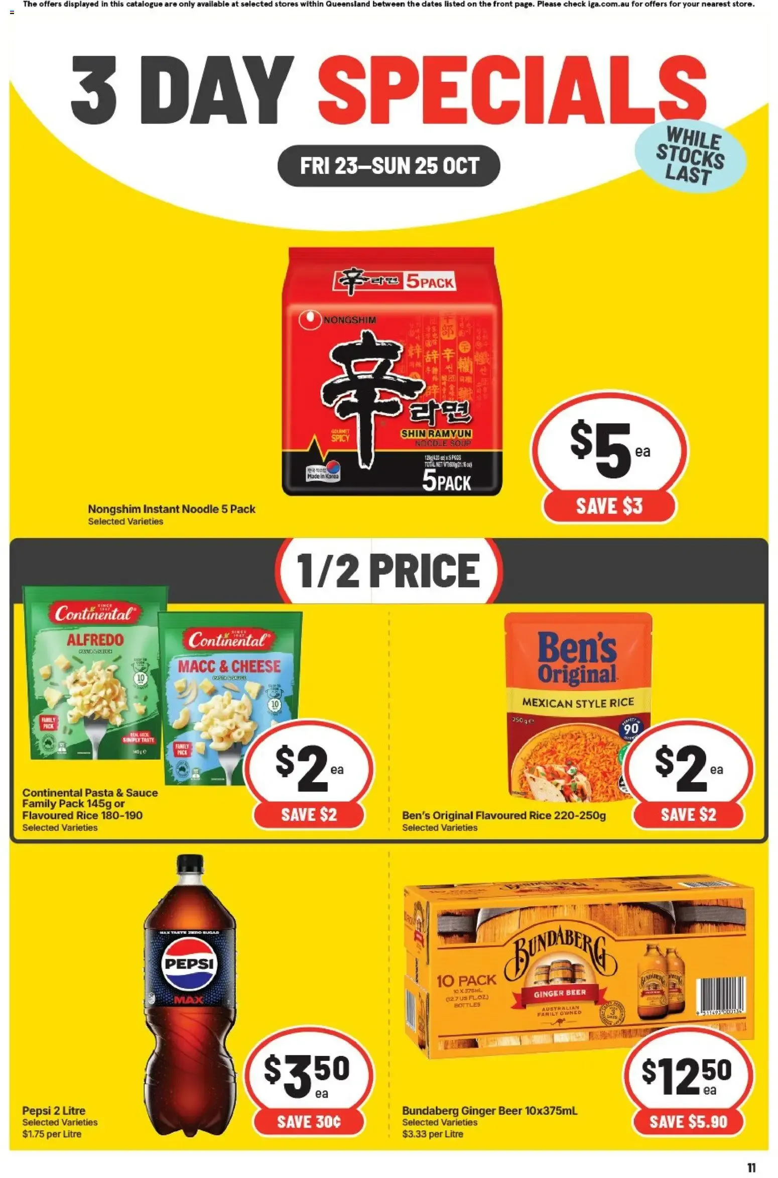 3 DAY SPECIALS - Catalogue valid from 23 October to 25 October 2026 - page 3