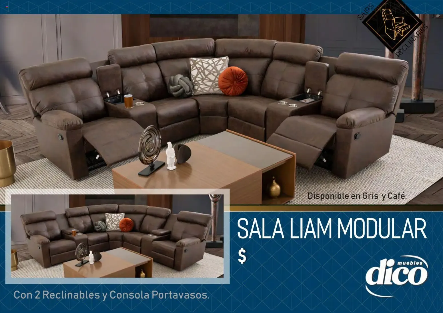 Catálogo de Muebles Dico catálogo Salas reclinables (27/03/2026 - 31/08/2026) - catálogo en línea 27 de marzo al 31 de agosto 2026 - Pagina 29