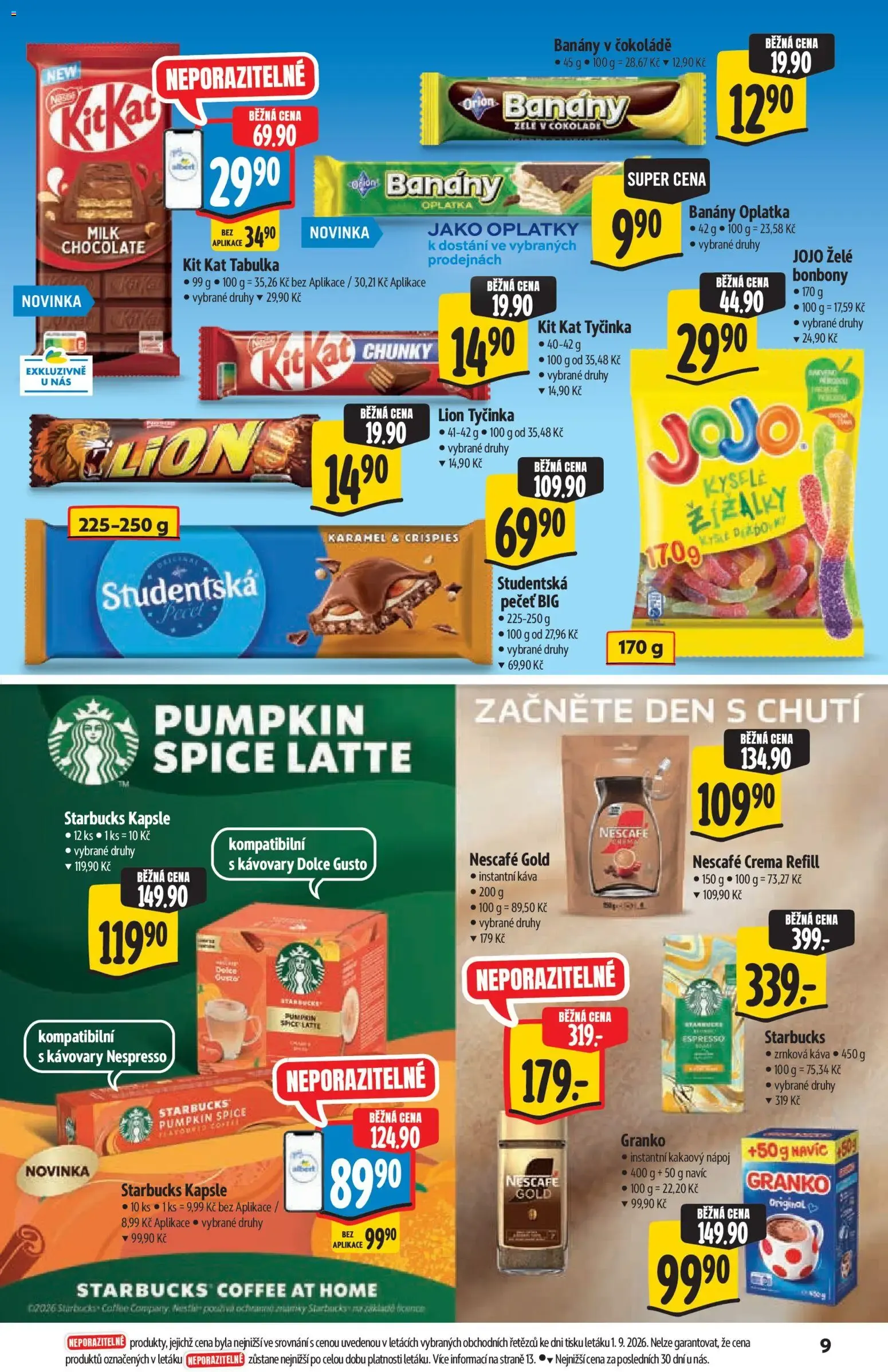 Albert katalog - Supermarket od 09.09.2026 - Akční leták - 9. září 22. září 2026 - Page 9