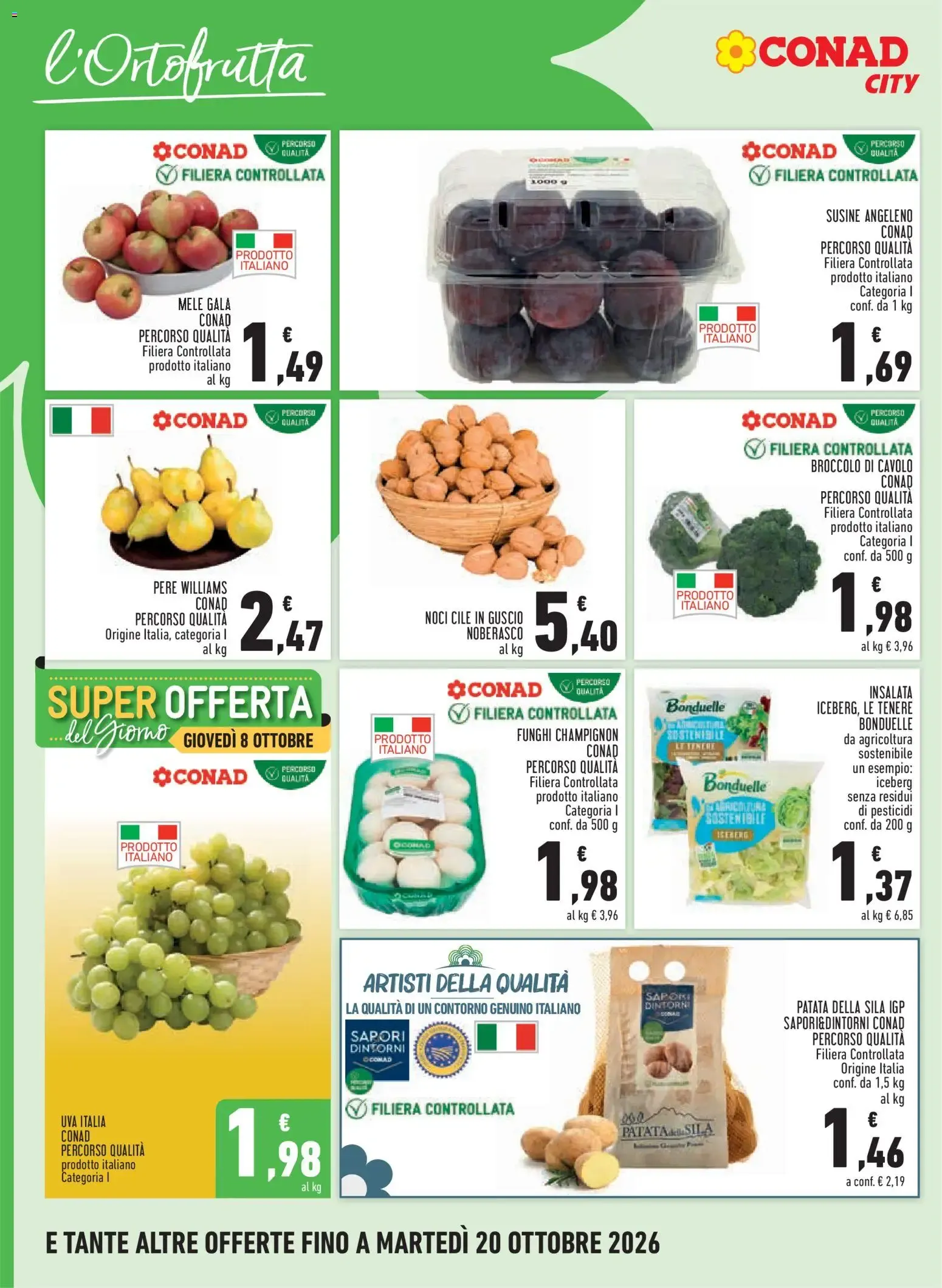 Conad City - Sotto Costo da 8 ottobre a 17 ottobre di 2026 - Pagina del volantino 6