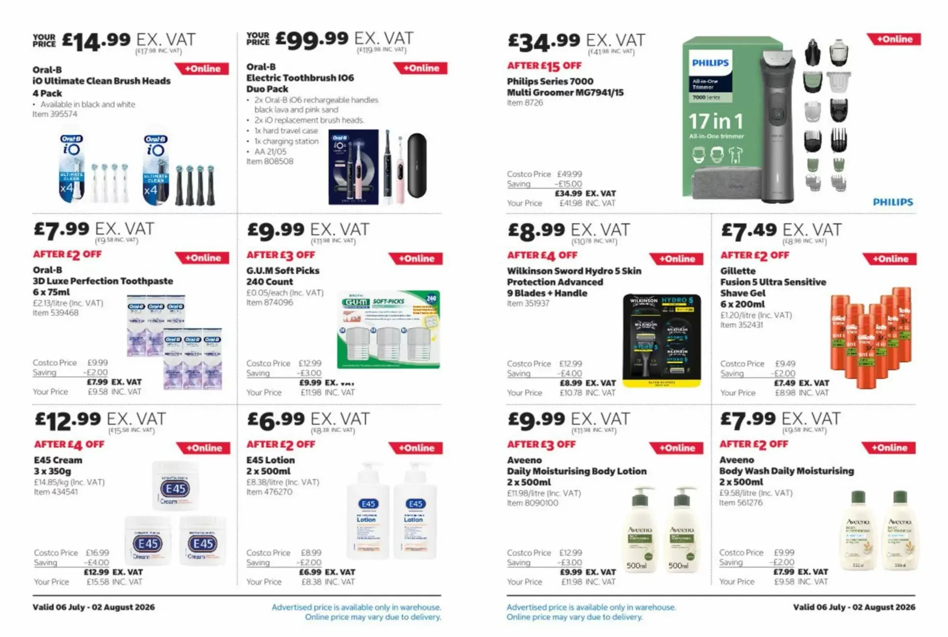 Costco leaflet from 6 July to 2 August 2026 - Catalogue Page 10
