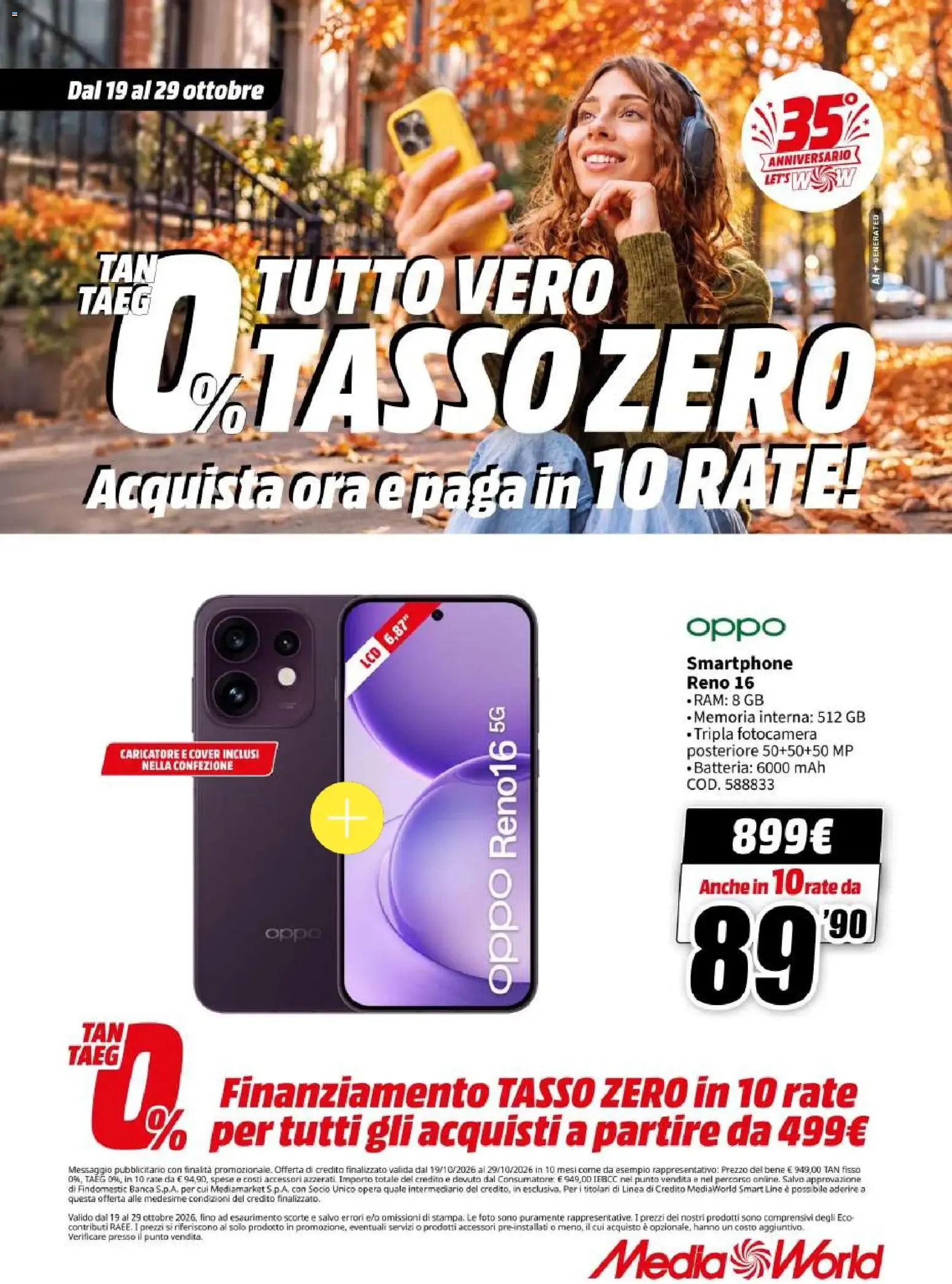 Nuovo Media World volantino dal 19/10/2026 > offerte anteprima 🛍️ da 19 ottobre a 29 ottobre di 2026 - Pagina del volantino 6