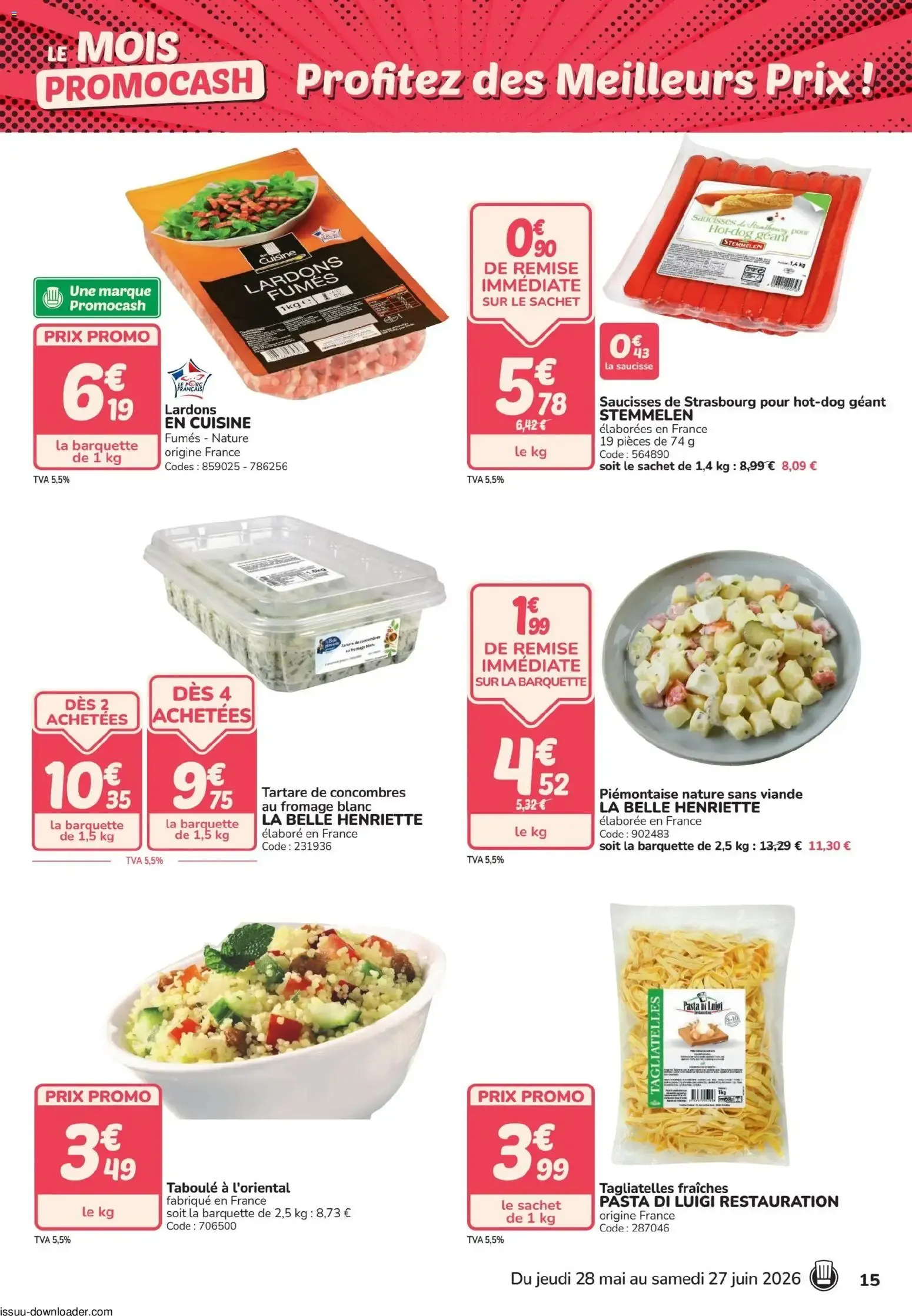Le Mois Promocash du 28 mai au 27 juin 2026 - Catalogue page 15