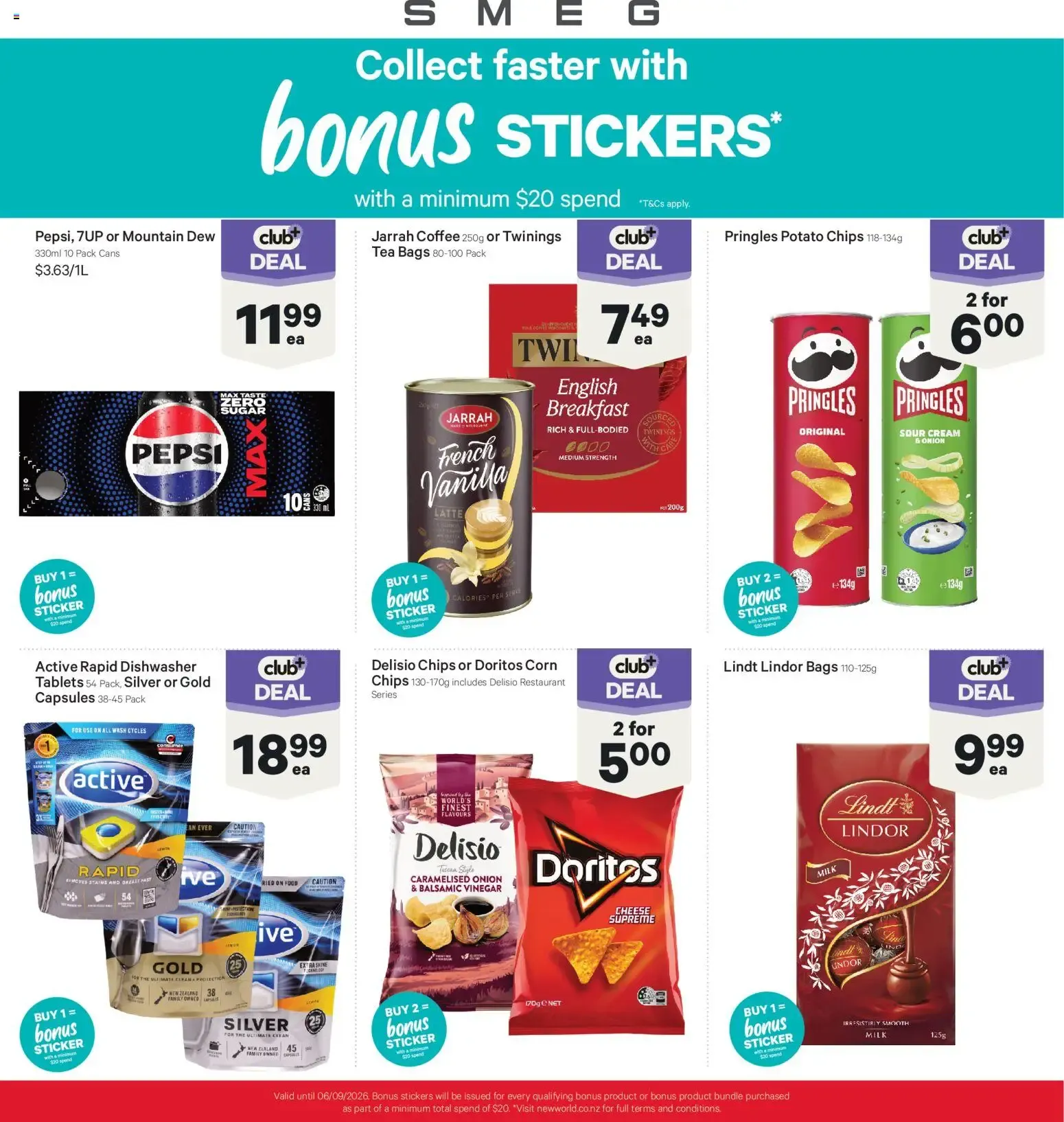 New World - Collect SMEG Knives & Weekly Specials from 31 August to 6 September 2026 - Catalogue Page 3