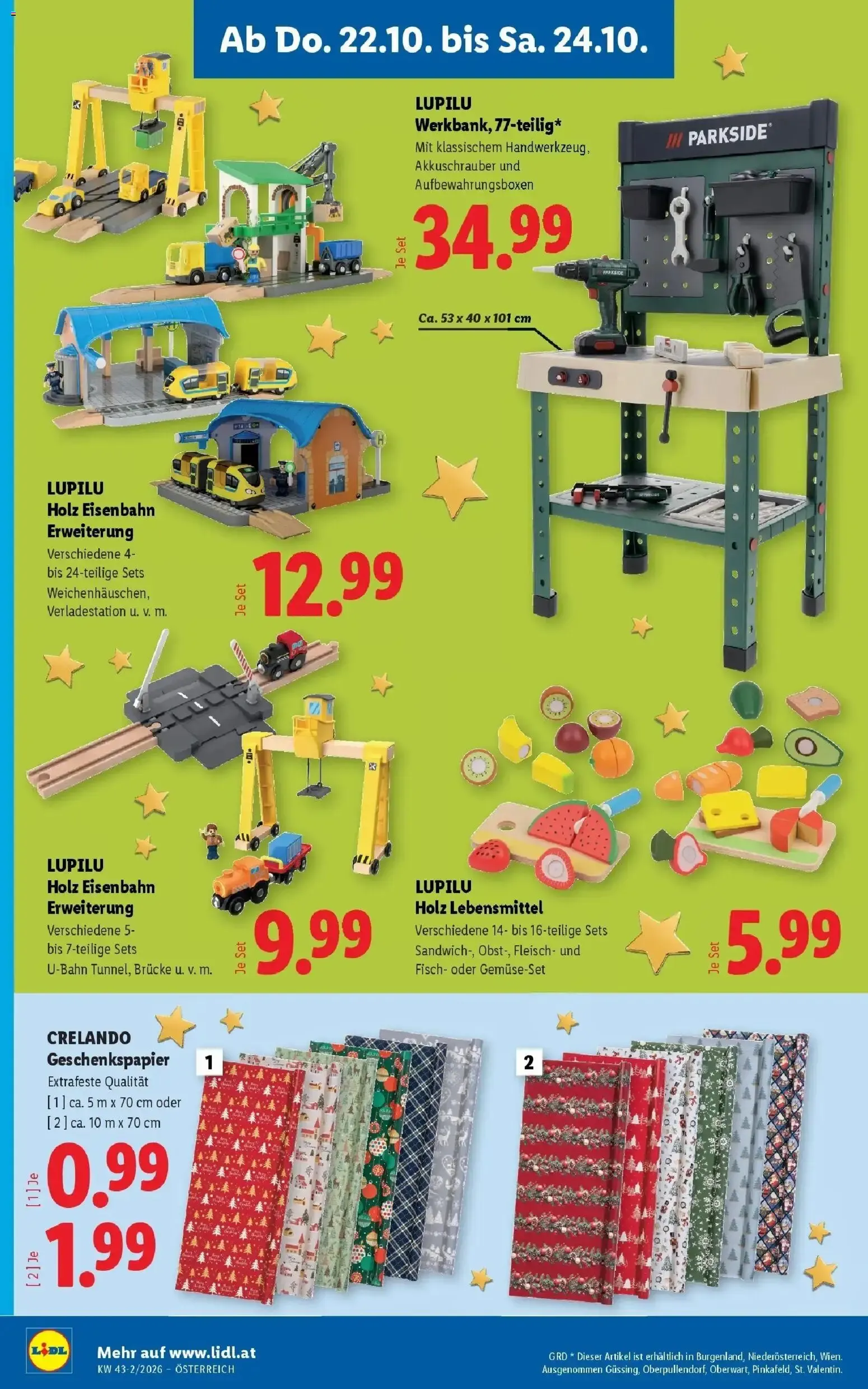 Lidl Aktion von 22. Oktober bis 24. Oktober 2026 - Flugblätt seite  26