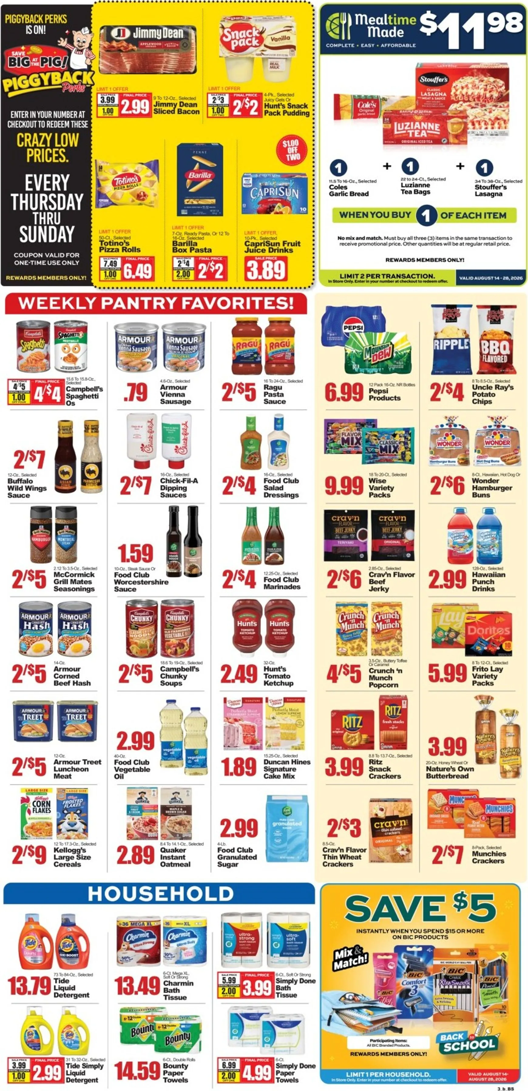 Weekly ad Save Big at the Pig - Piggly Wiggly Weekly Ad from August 19 to August 25 2026 - Page 3