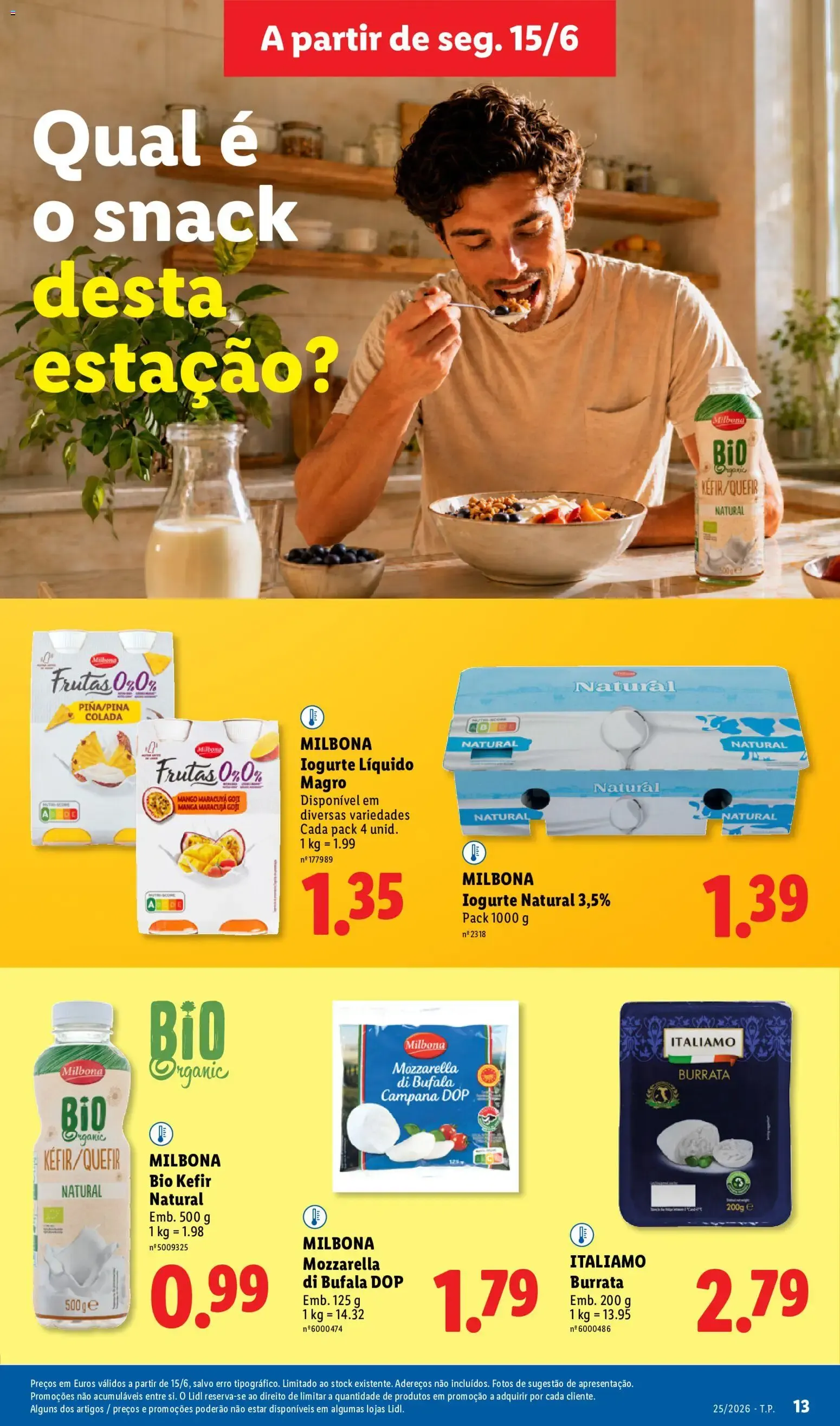 Folheto Olá verão! Descobre sabores e ideias, perfeitos para esta estação. de 15 de junho até 28 de setembro 2026 - Pagina 13