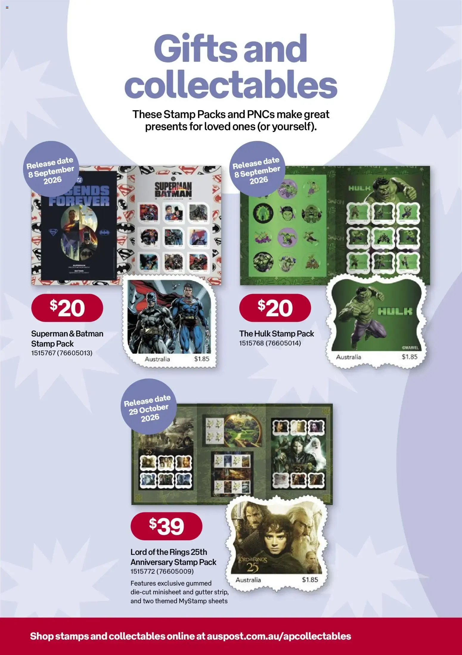 Stamp Bulletin - Catalogue valid from 1 September to 20 October 2026 - page 20