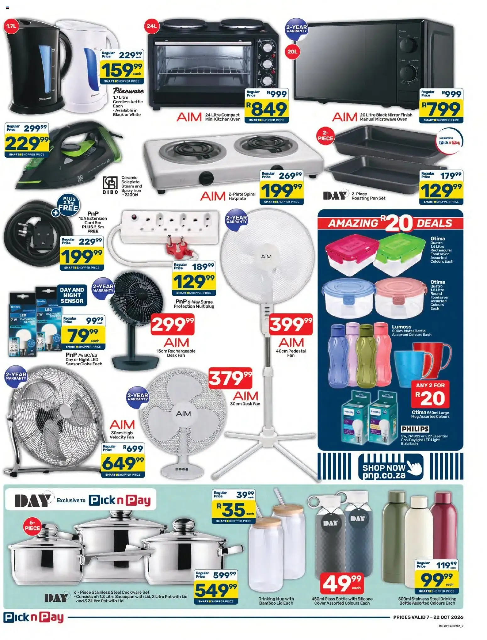 Pick n Pay Inland Provinces - Champion Specials (07/10/2026 - 22/10/2026) Online from 7 October to 22 October 2026 - Catalogue Page 7