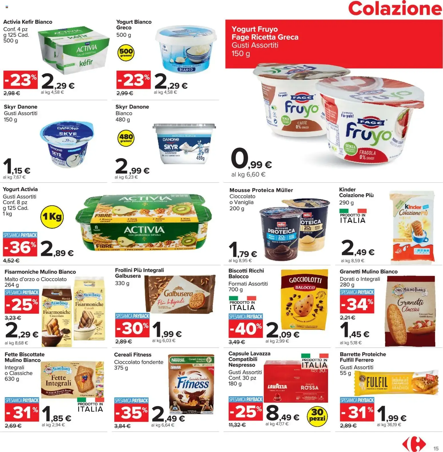 Carrefour market: PREZZI IMBATTIBILI da 16 giugno a 29 giugno di 2026 - Pagina del volantino 15