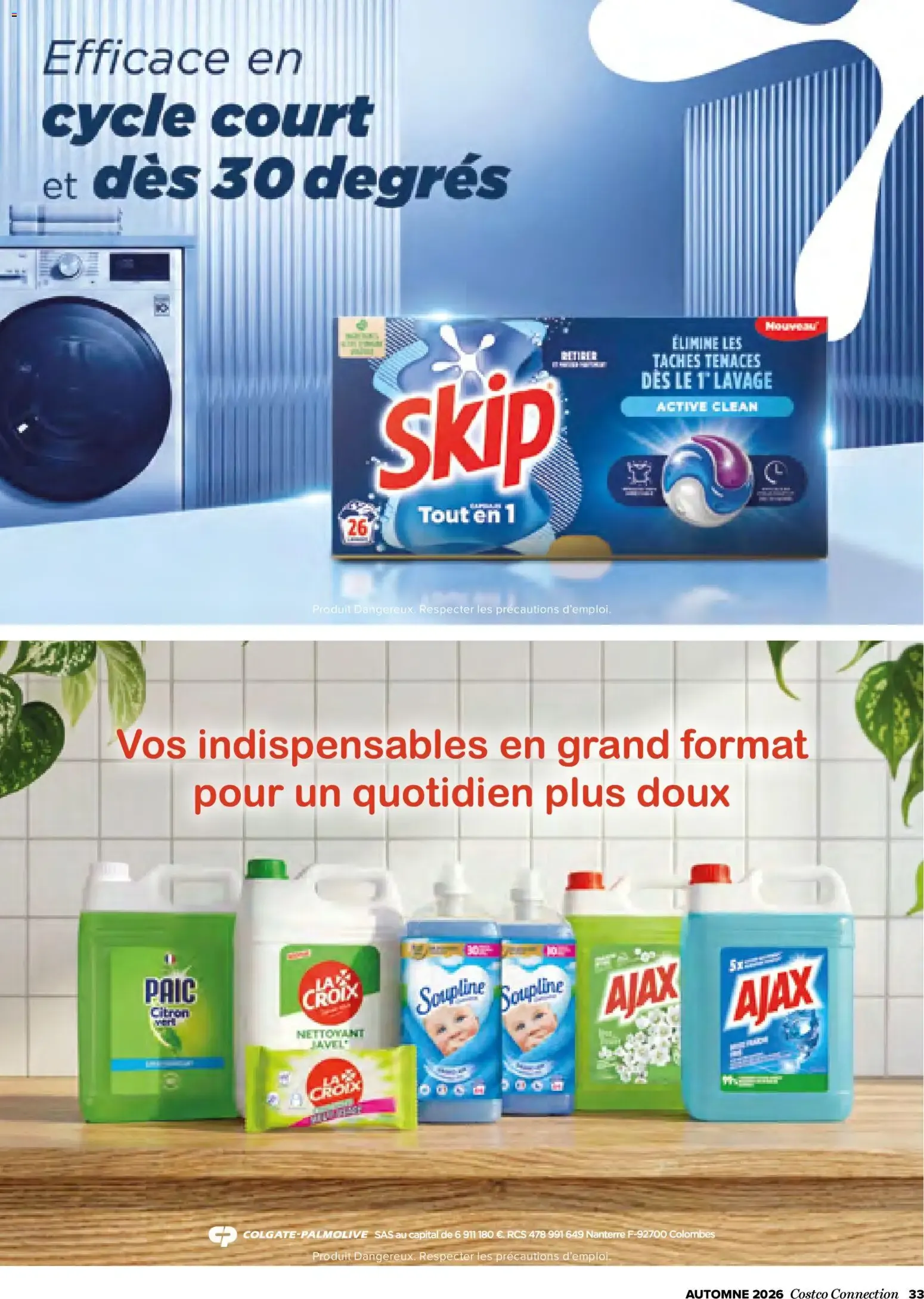 Costco Connection à partir du 28/09/2026 - promo en ligne du 28 septembre au 2 novembre 2026 - Catalogue page 33
