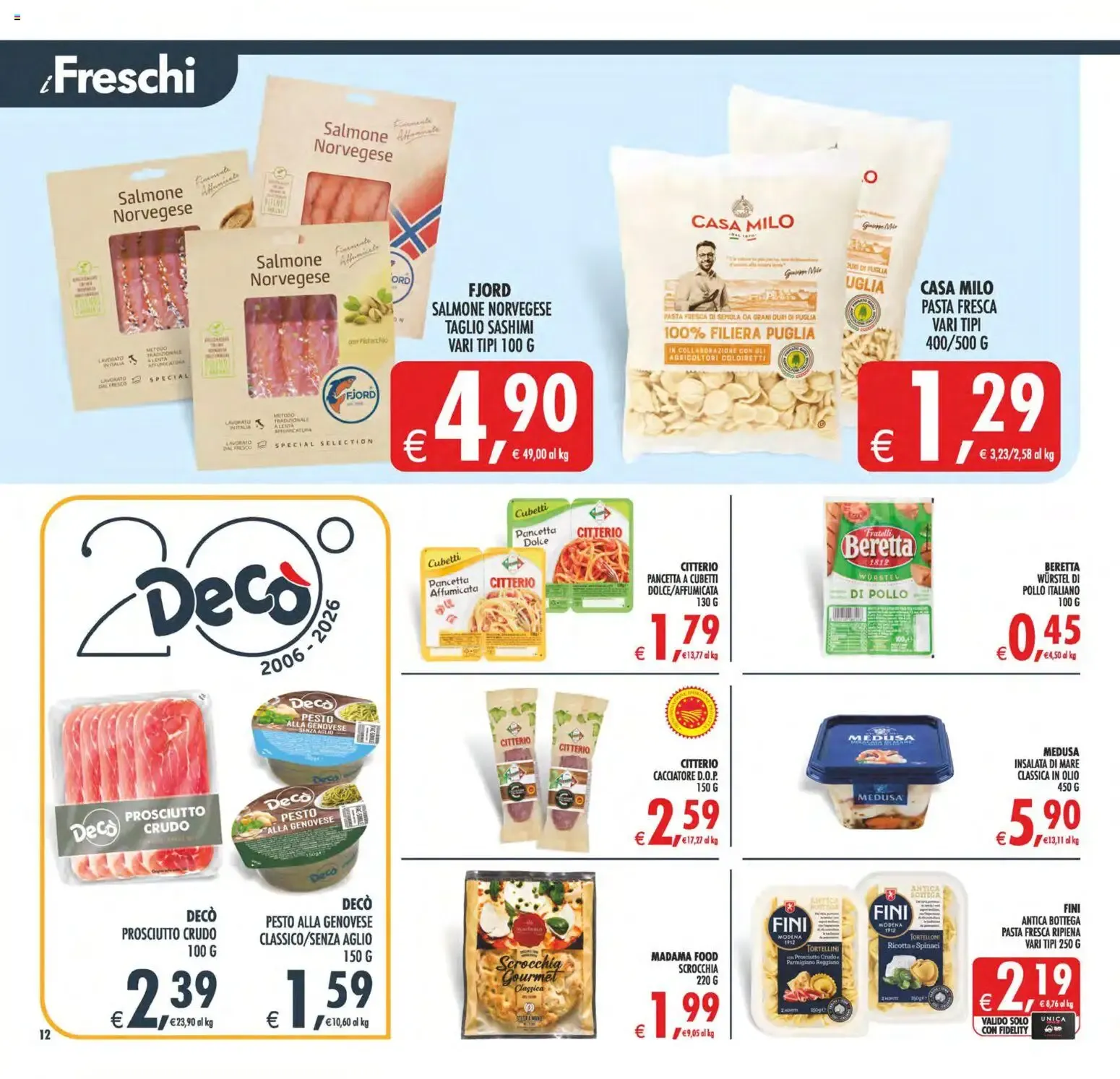 Nuovo Decò volantino Maxistore, Supermercati, Local Sicilia dal 23/10/2026 > offerte anteprima 🛍️ da 23 ottobre a 2 novembre di 2026 - Pagina del volantino 12