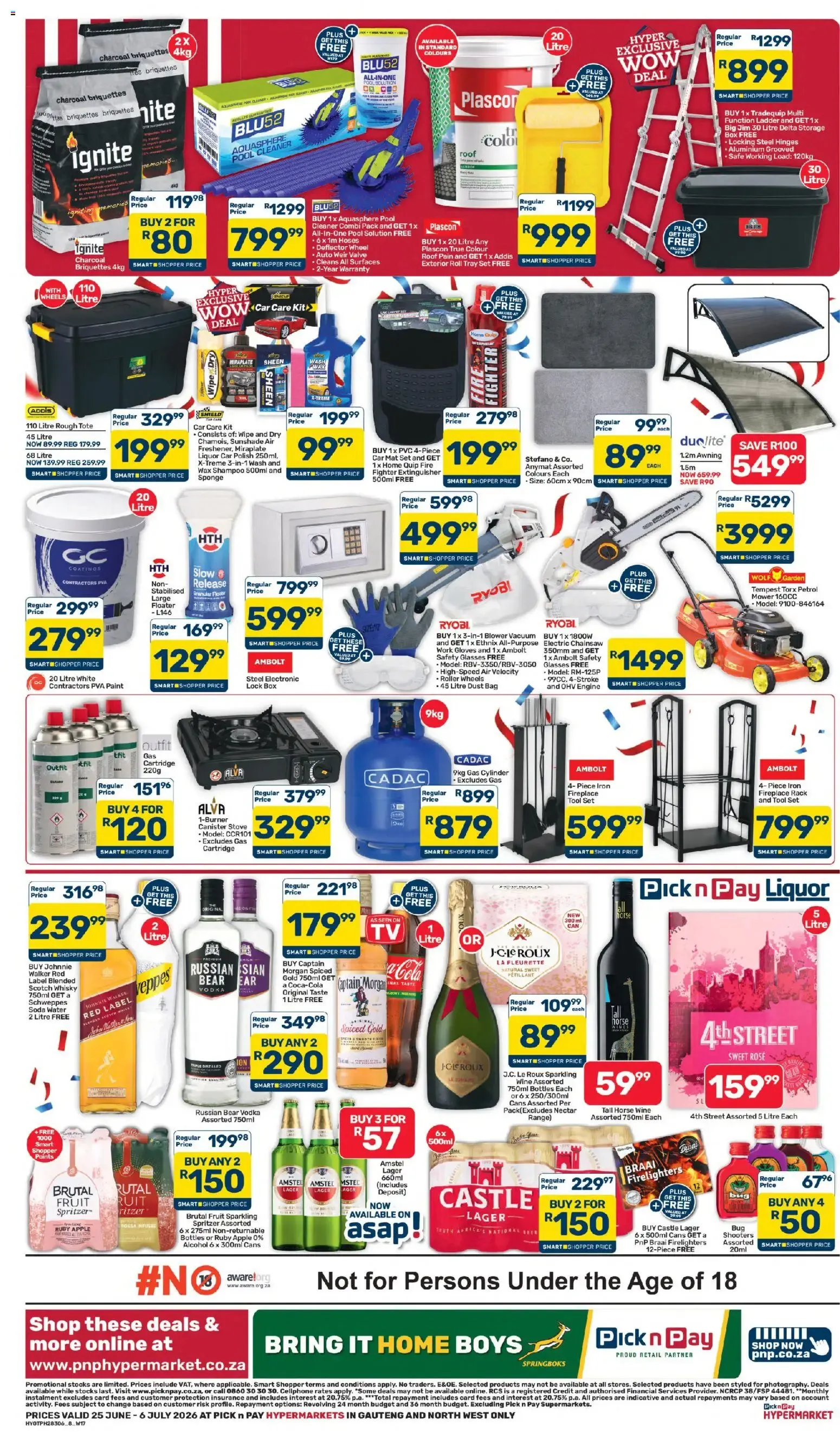 Pick n Pay Inland Provinces - Hypermarket Birthday Specials (25/06/2026 - 06/07/2026) Online from 25 June to 6 July 2026 - Catalogue Page 8